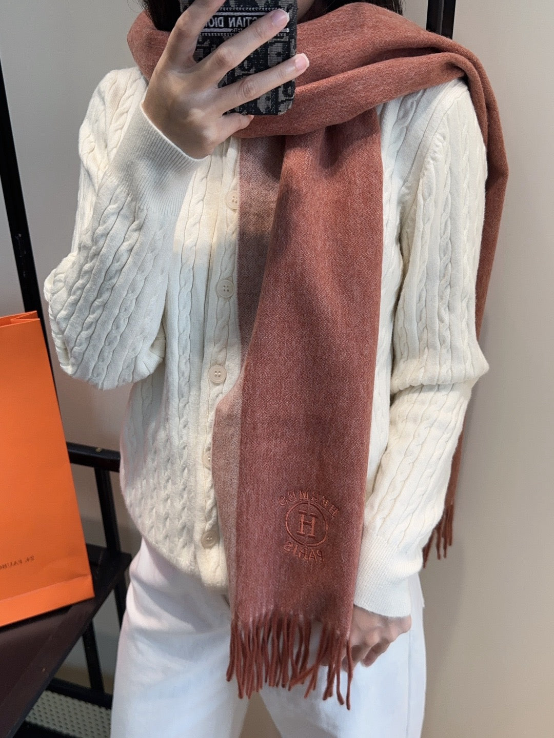 Brown Scarf