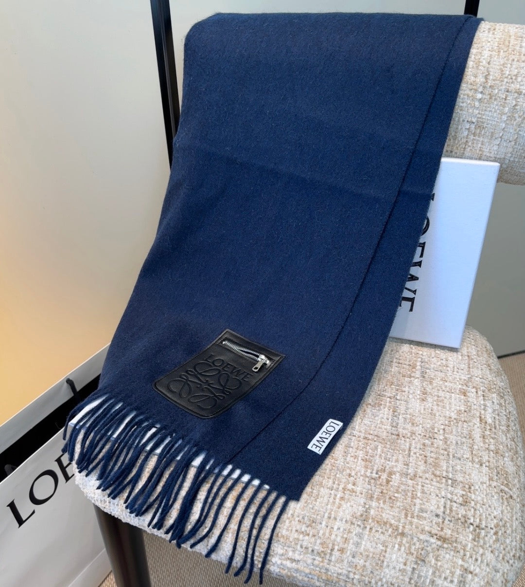 Blue Scarf