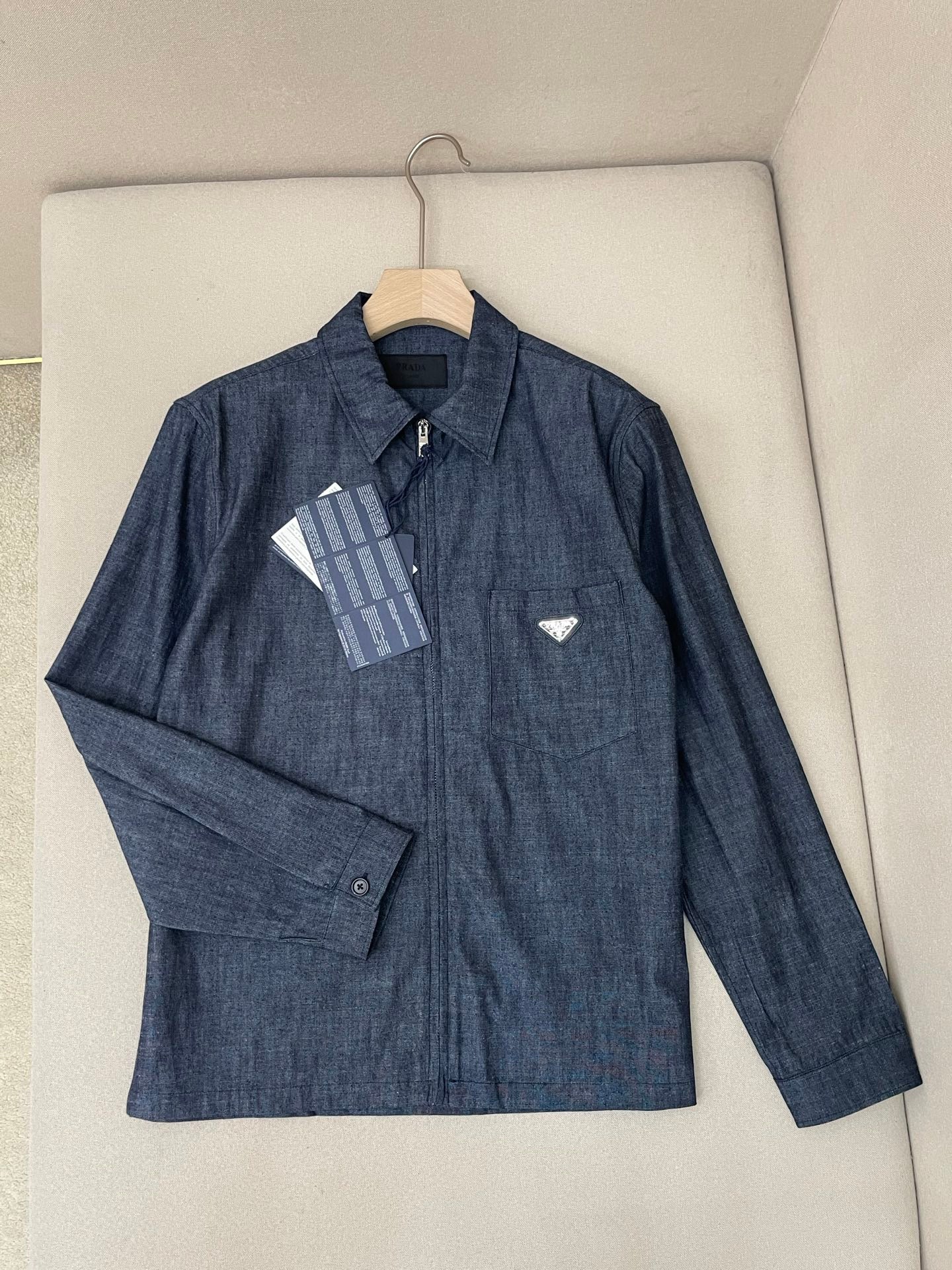 Dark Blue Shirt