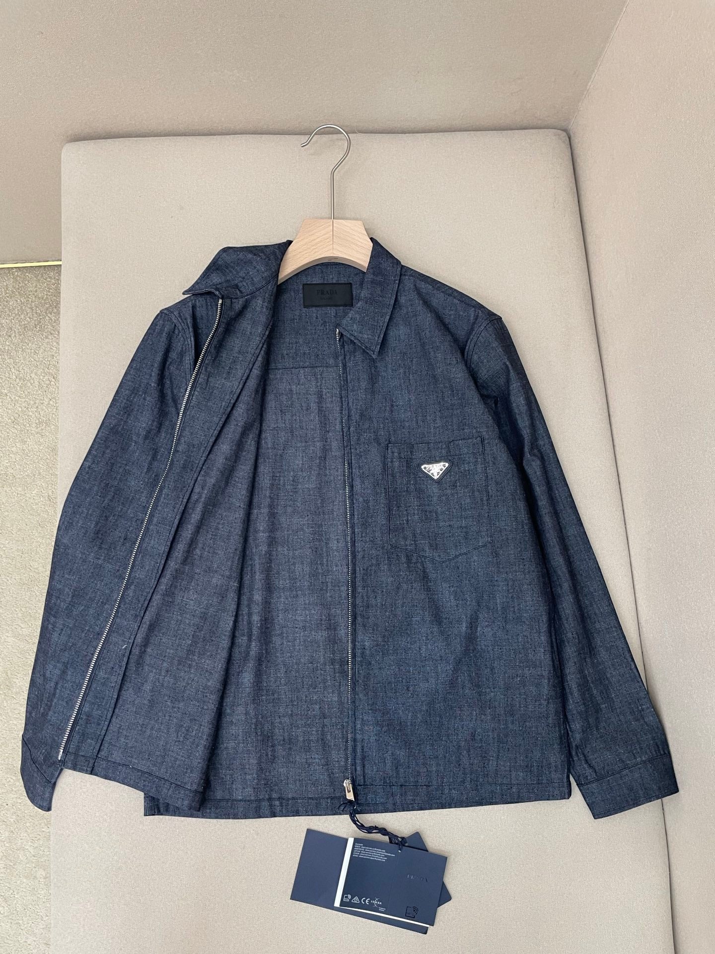 Dark Blue Shirt