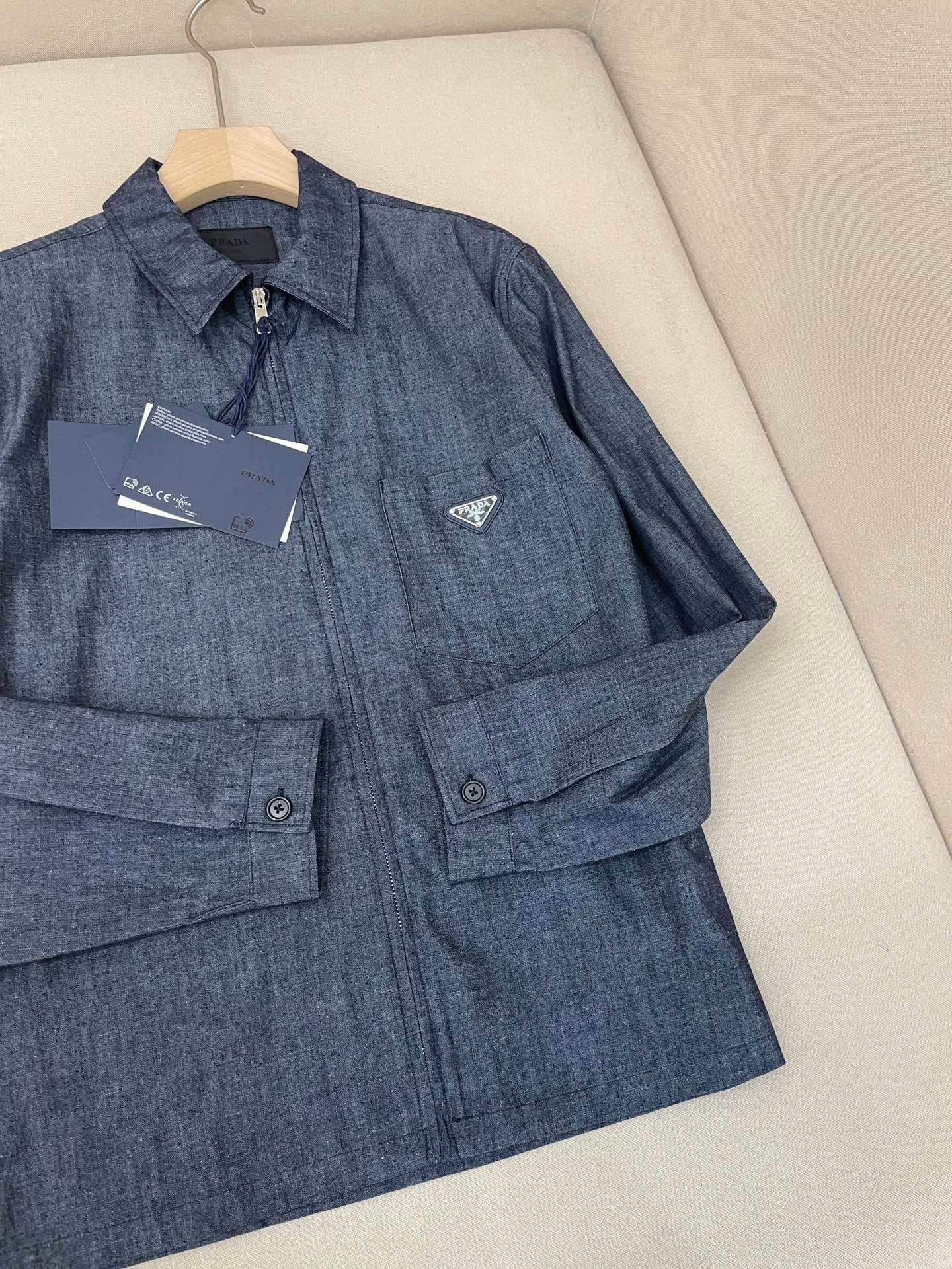 Dark Blue Shirt
