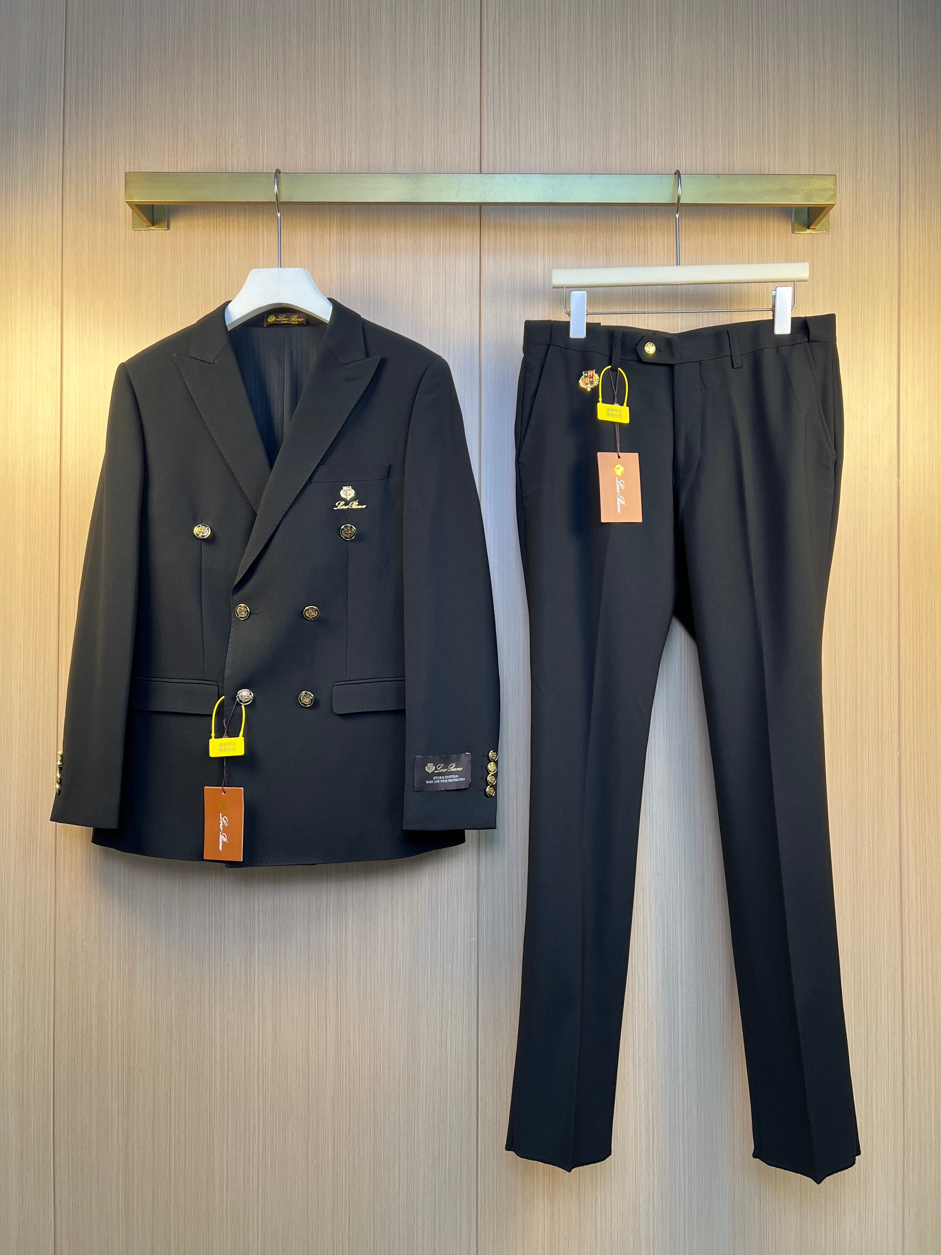 Black Jacket and Pant