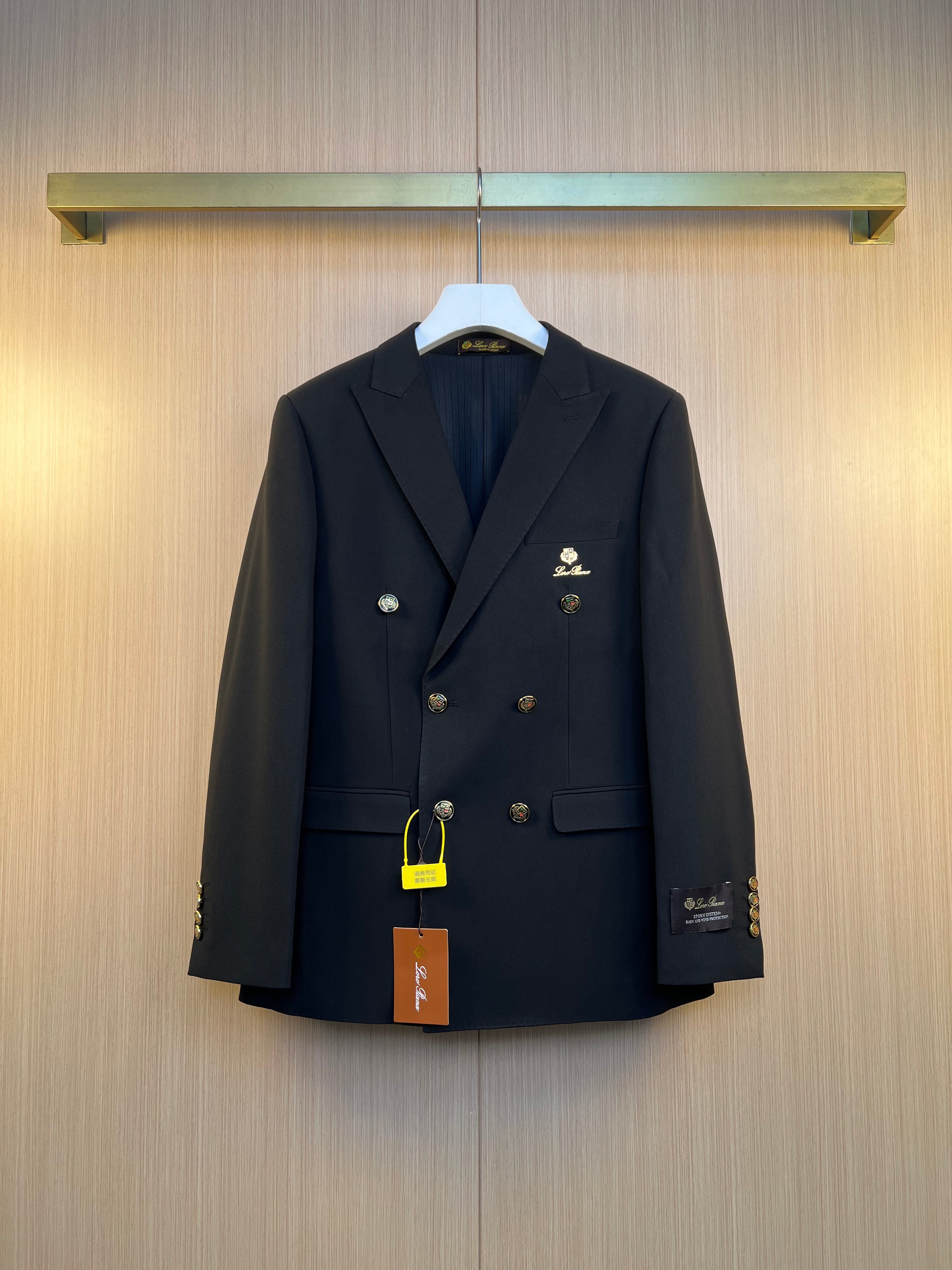 Black Jacket and Pant