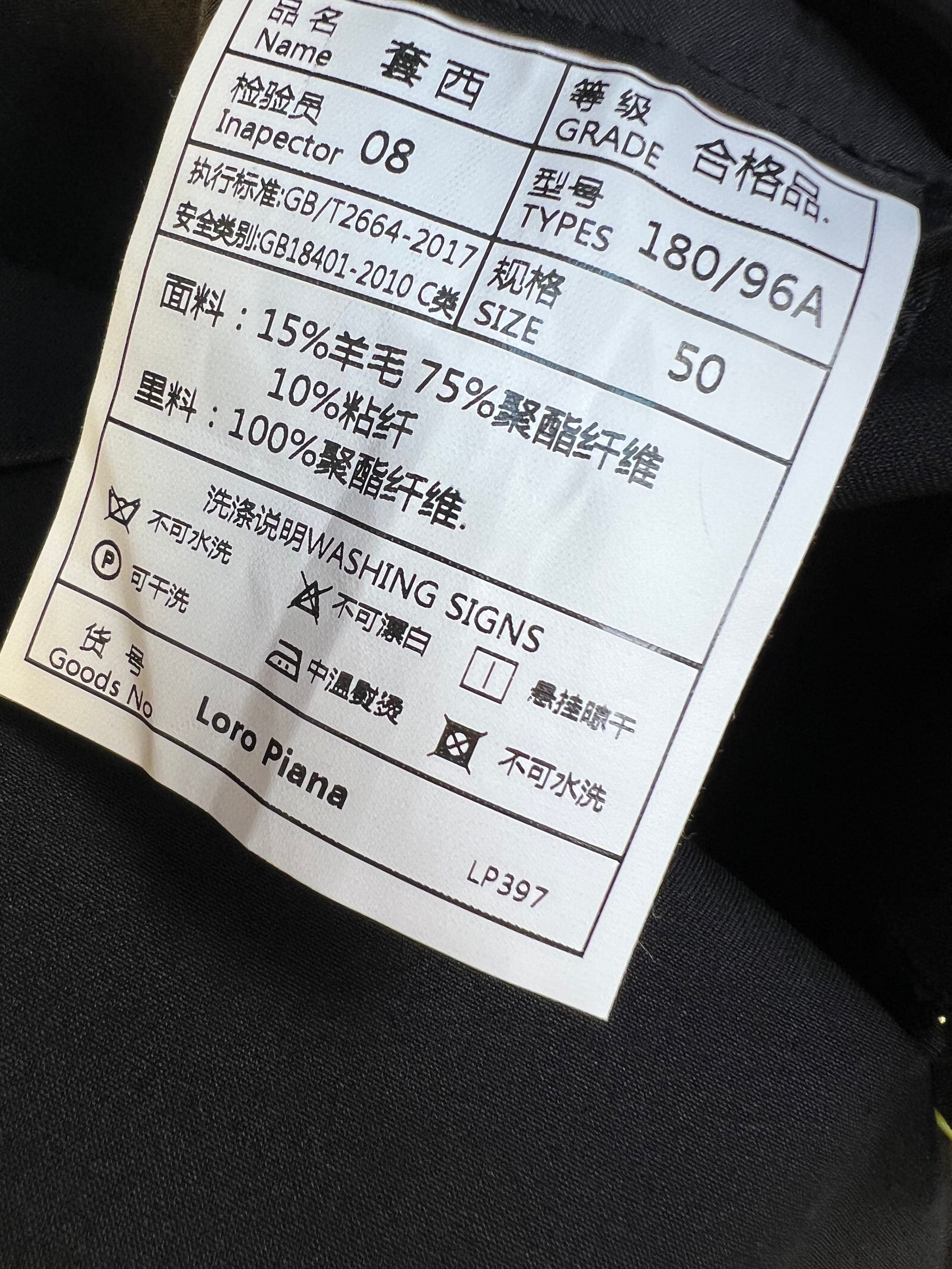 Black Jacket and Pant