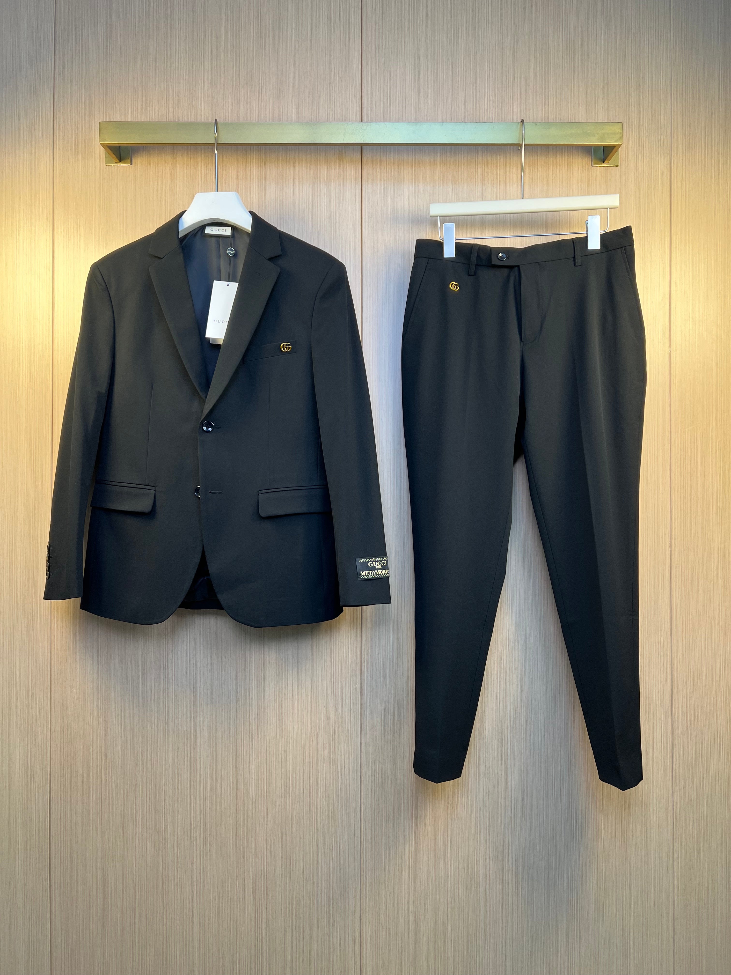 Black Jacket and Pant