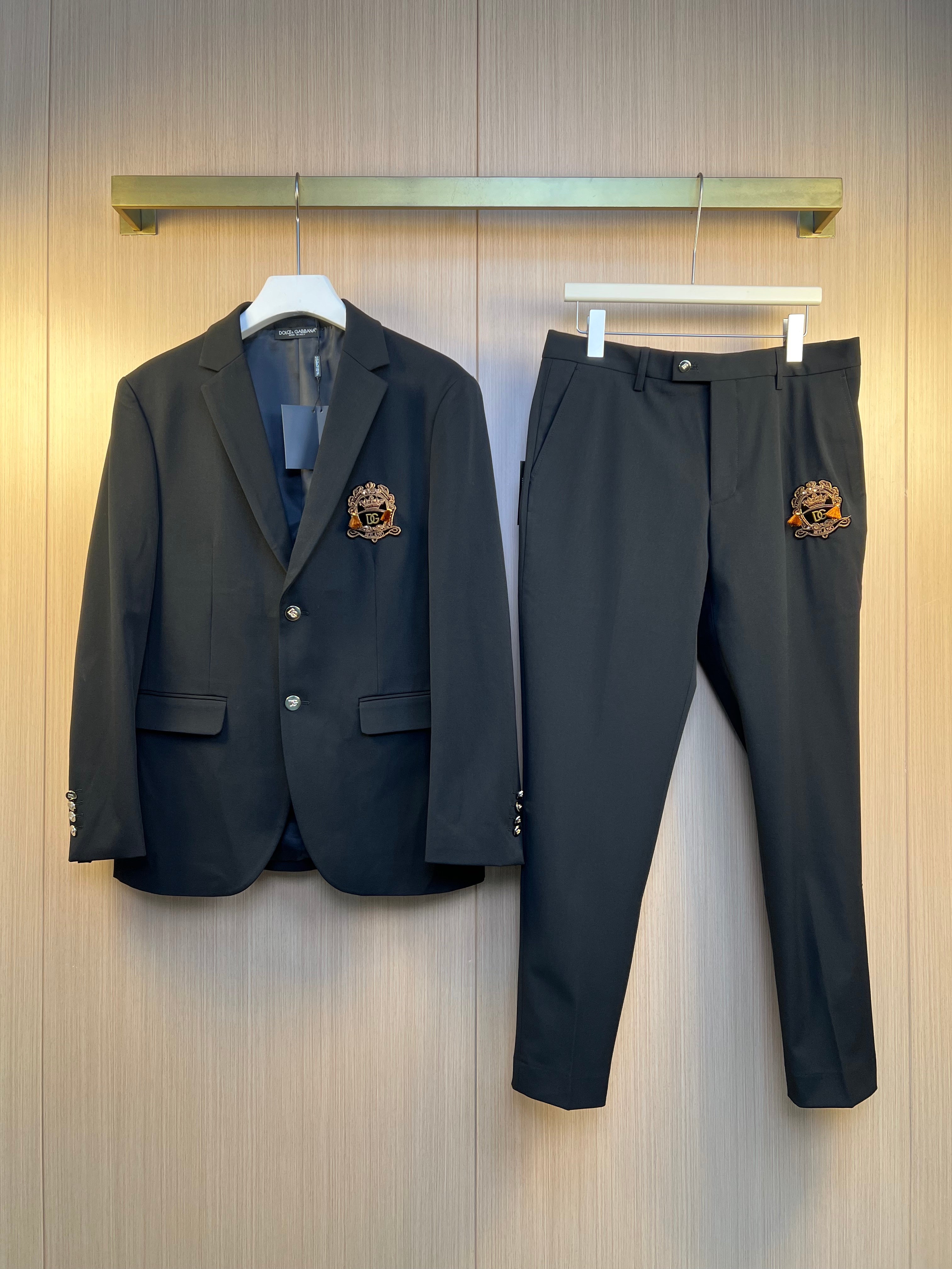 Black Jacket and Pant