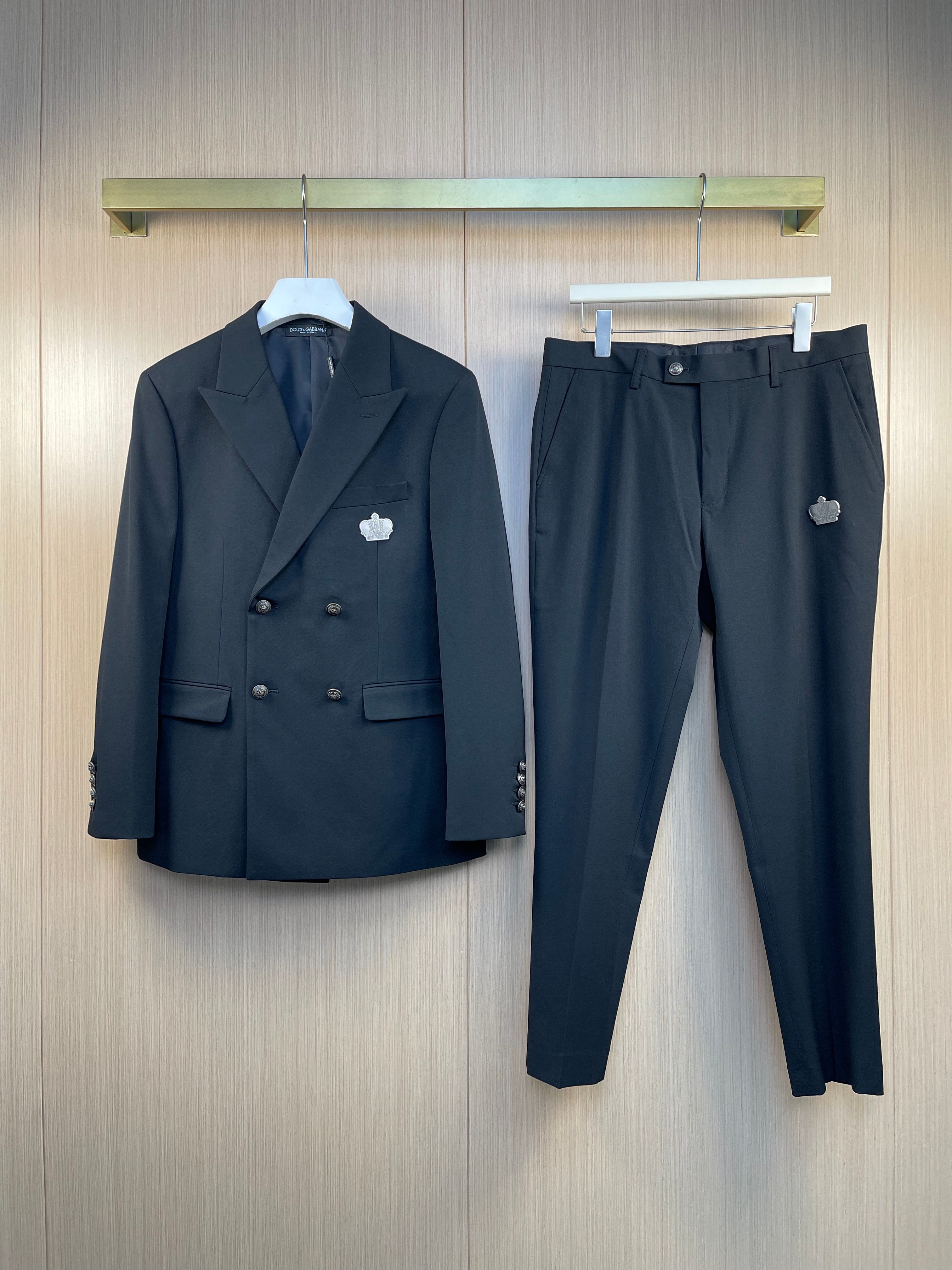 Black Jacket and Pant