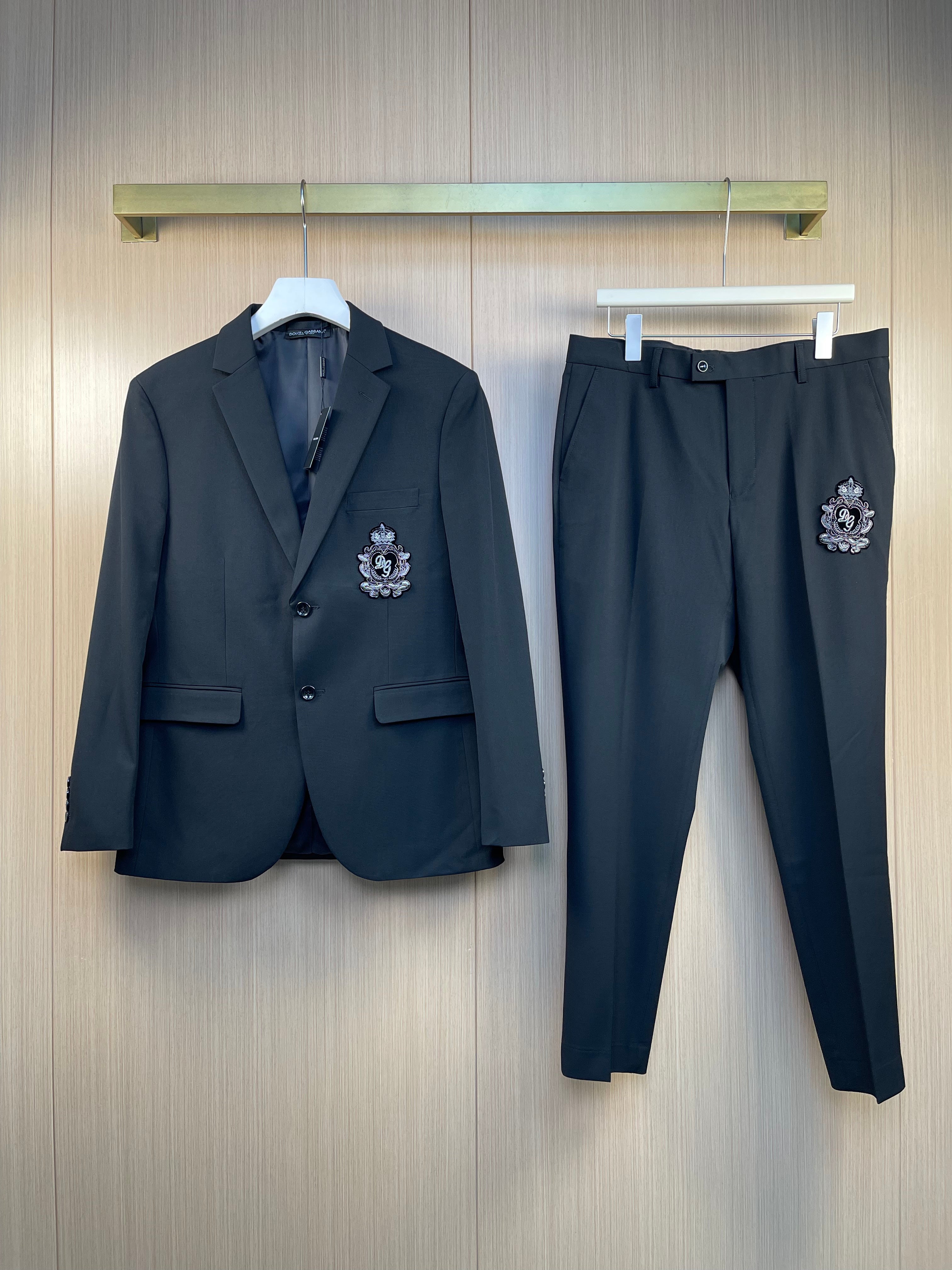 Black Jacket and Pant