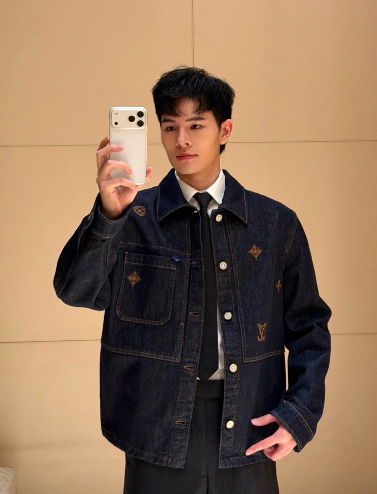 Dark Blue Jacket