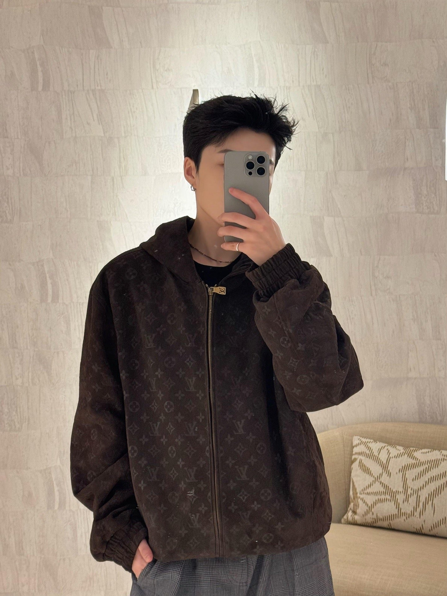 Brown Hoodie