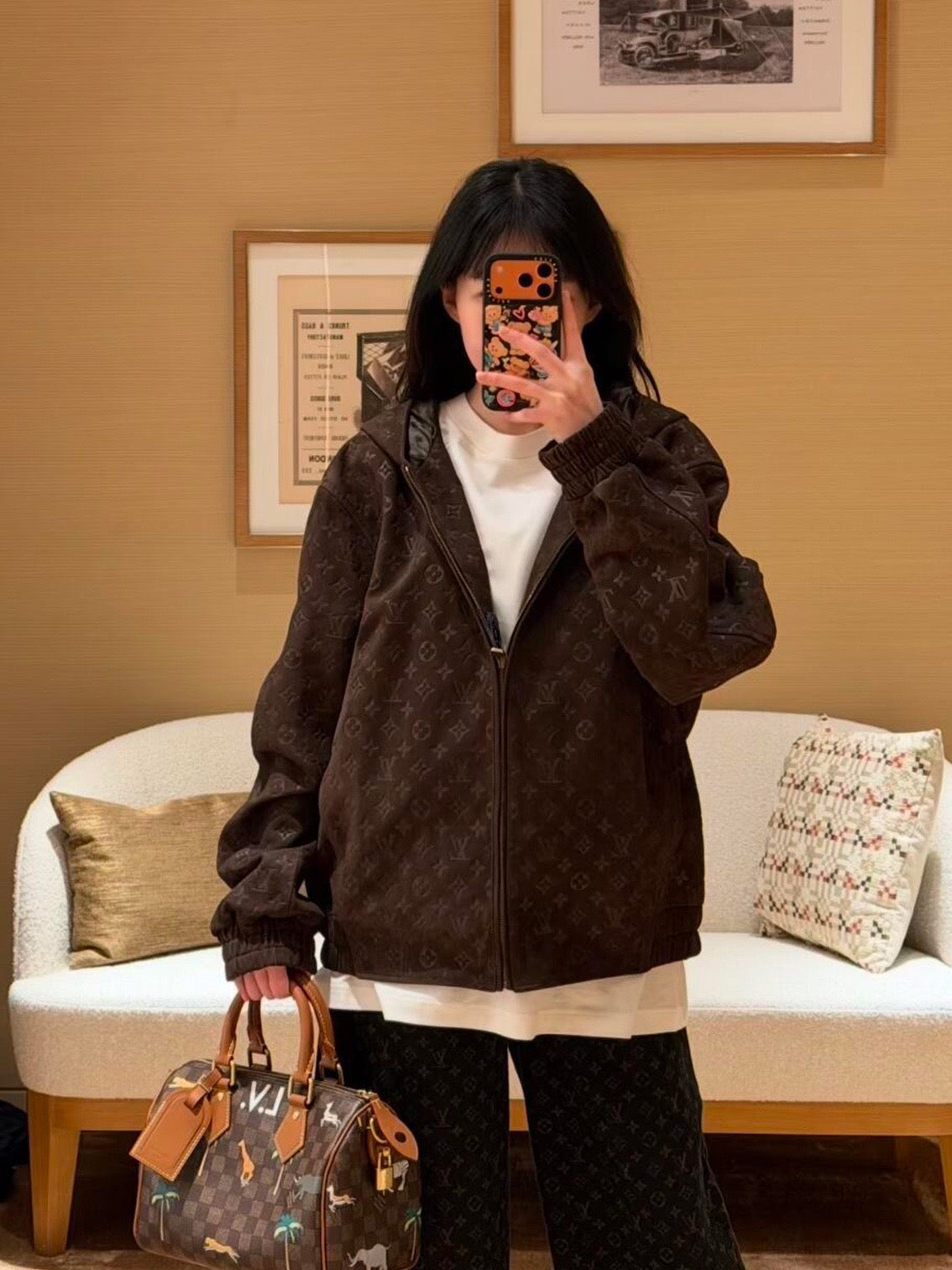 Brown Hoodie