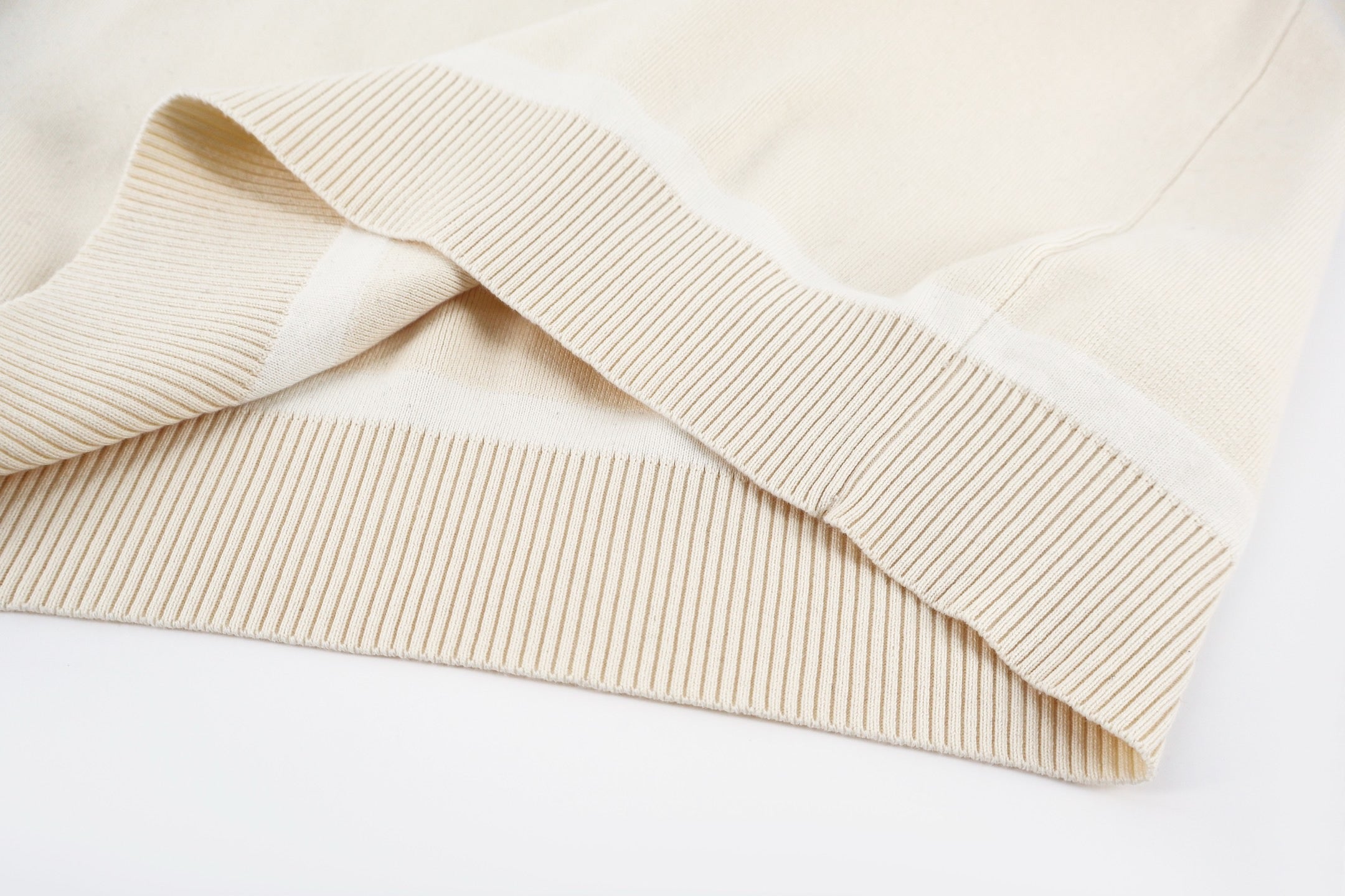 Beige Polo Sweatshirt
