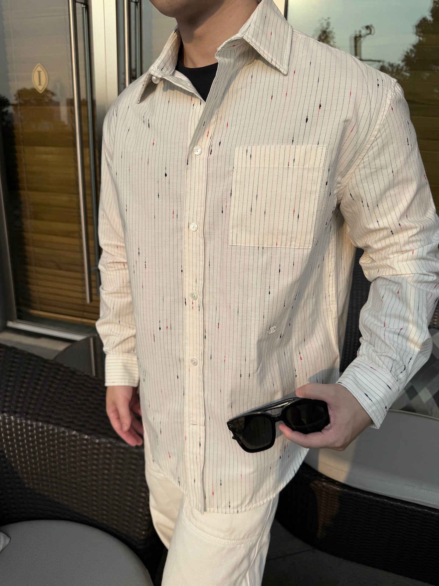 Cream Shirt