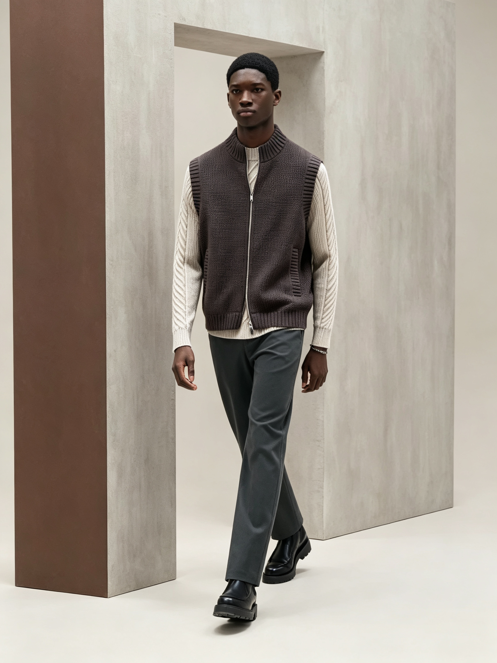 Multi-color Vest - FashionHype.xyz