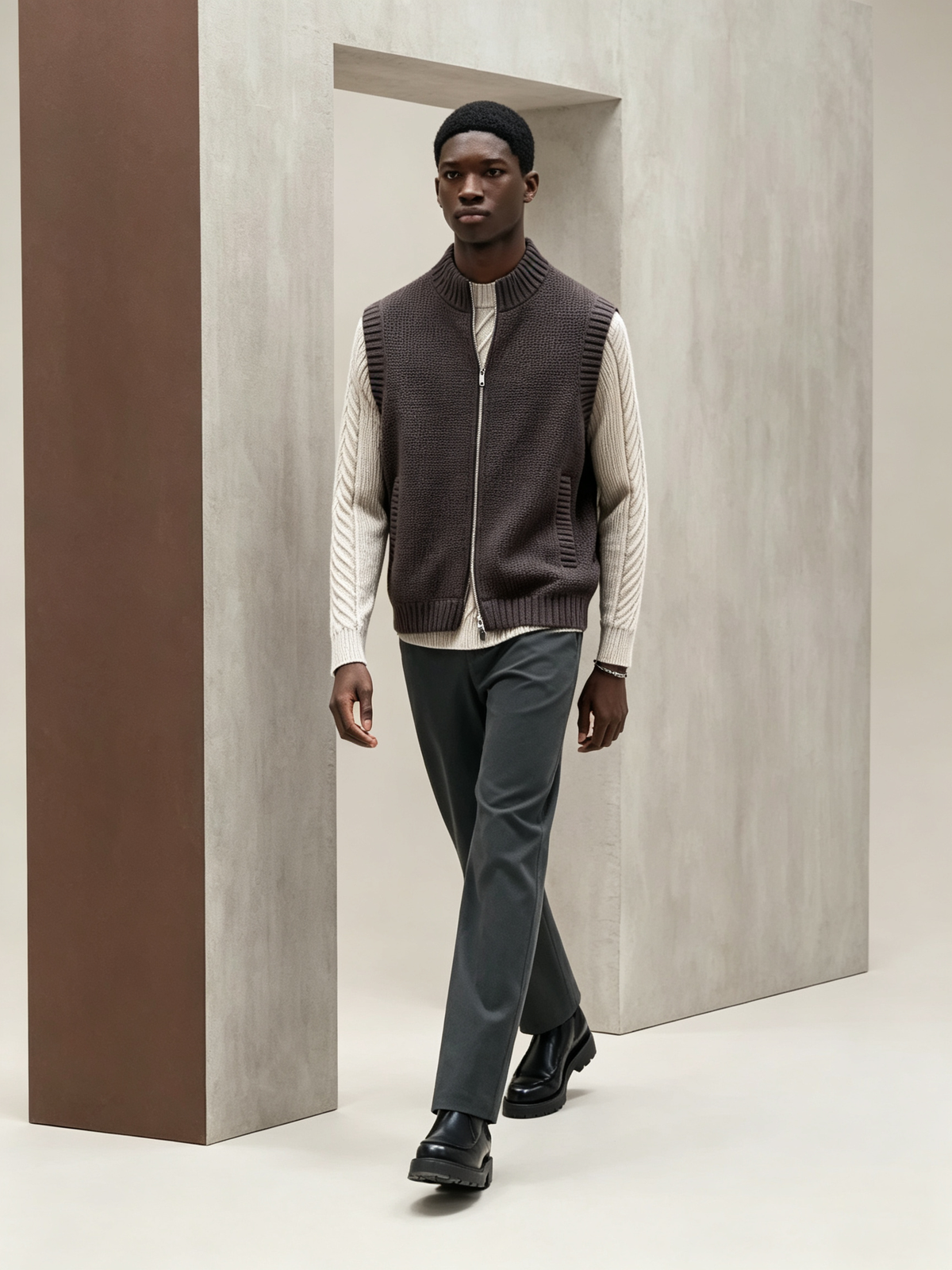Multi-color Vest - FashionHype.xyz
