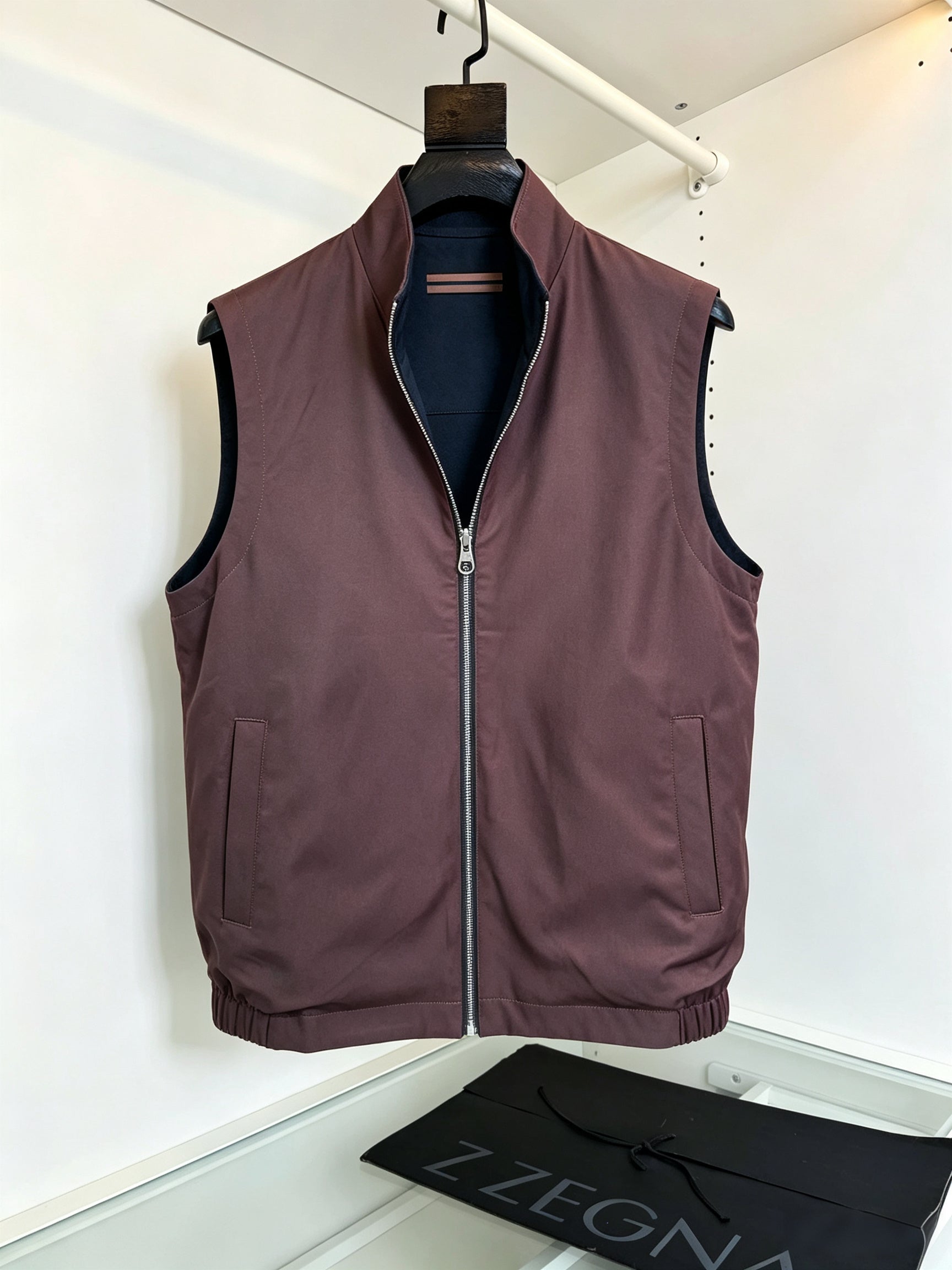 Multi-color Reversible Vest - FashionHype.xyz