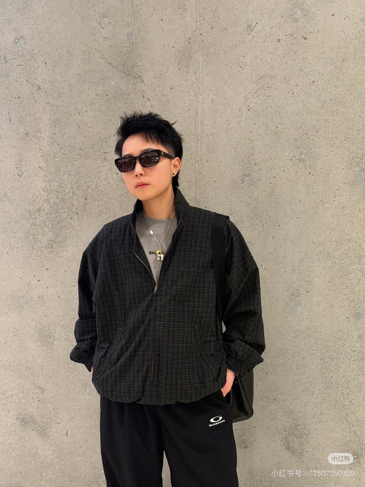Dark Blue Jacket - FashionHype.xyz