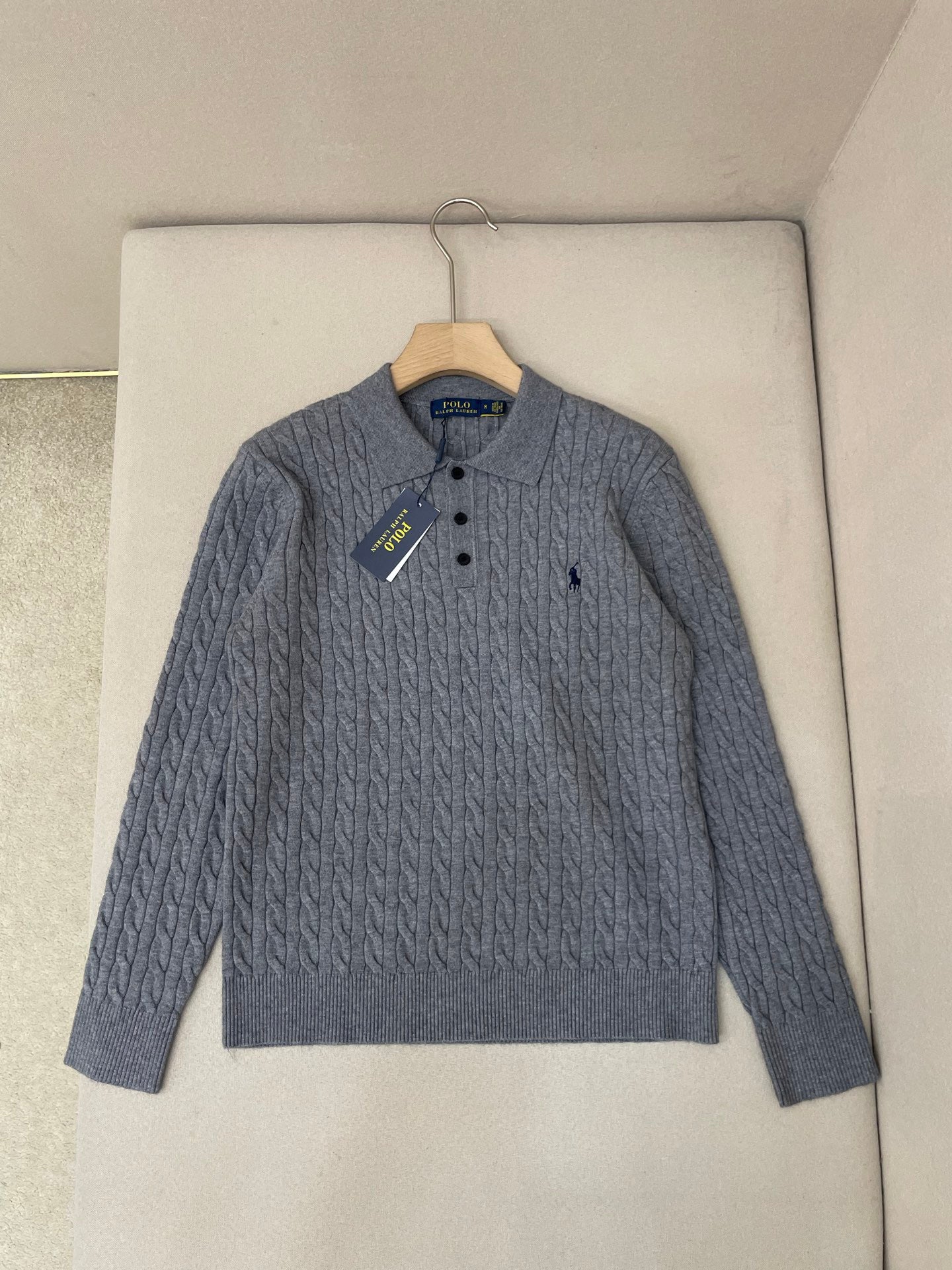 Multi-color Polo Sweatshirt - FashionHype.xyz
