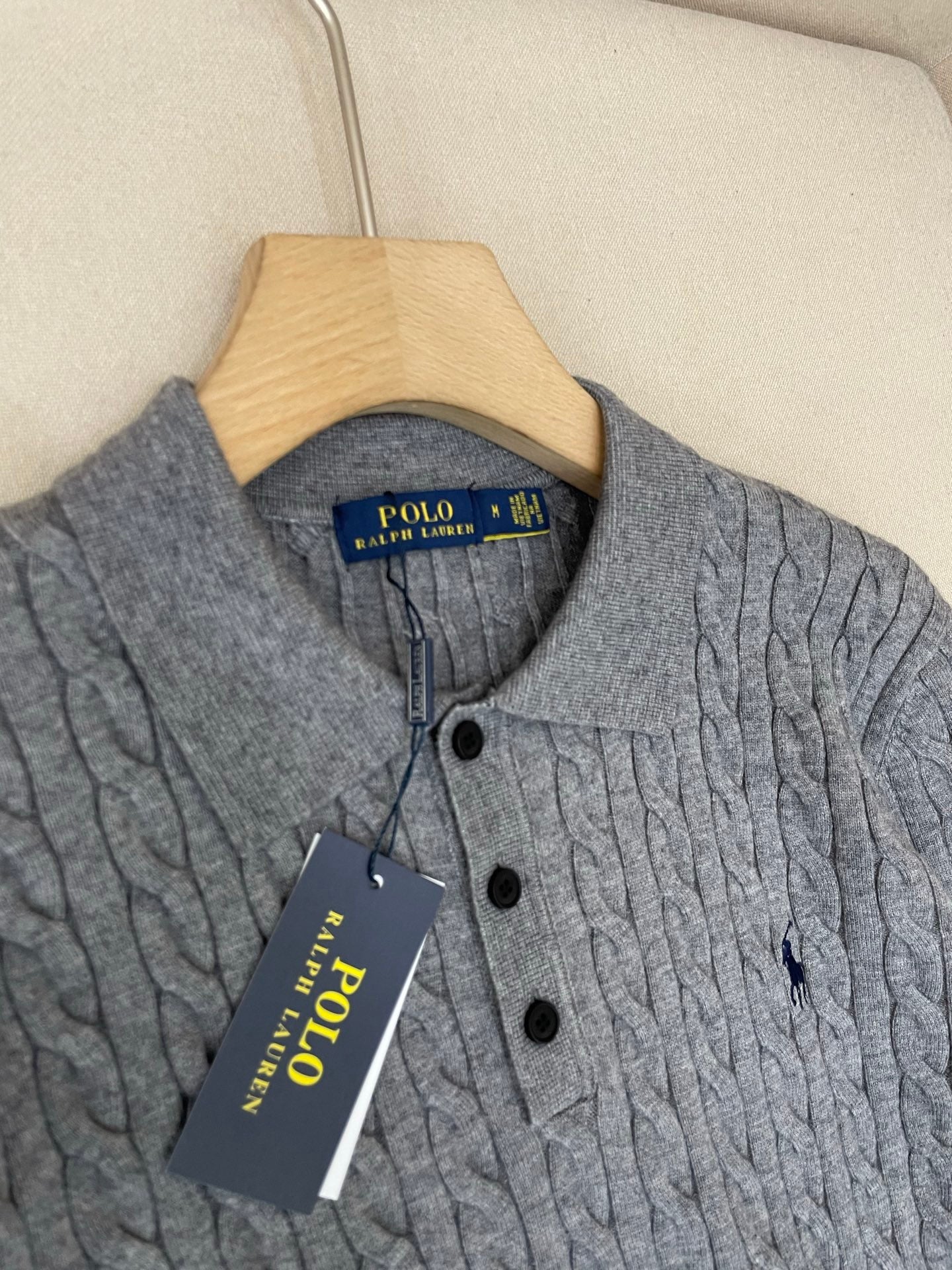 Multi-color Polo Sweatshirt - FashionHype.xyz