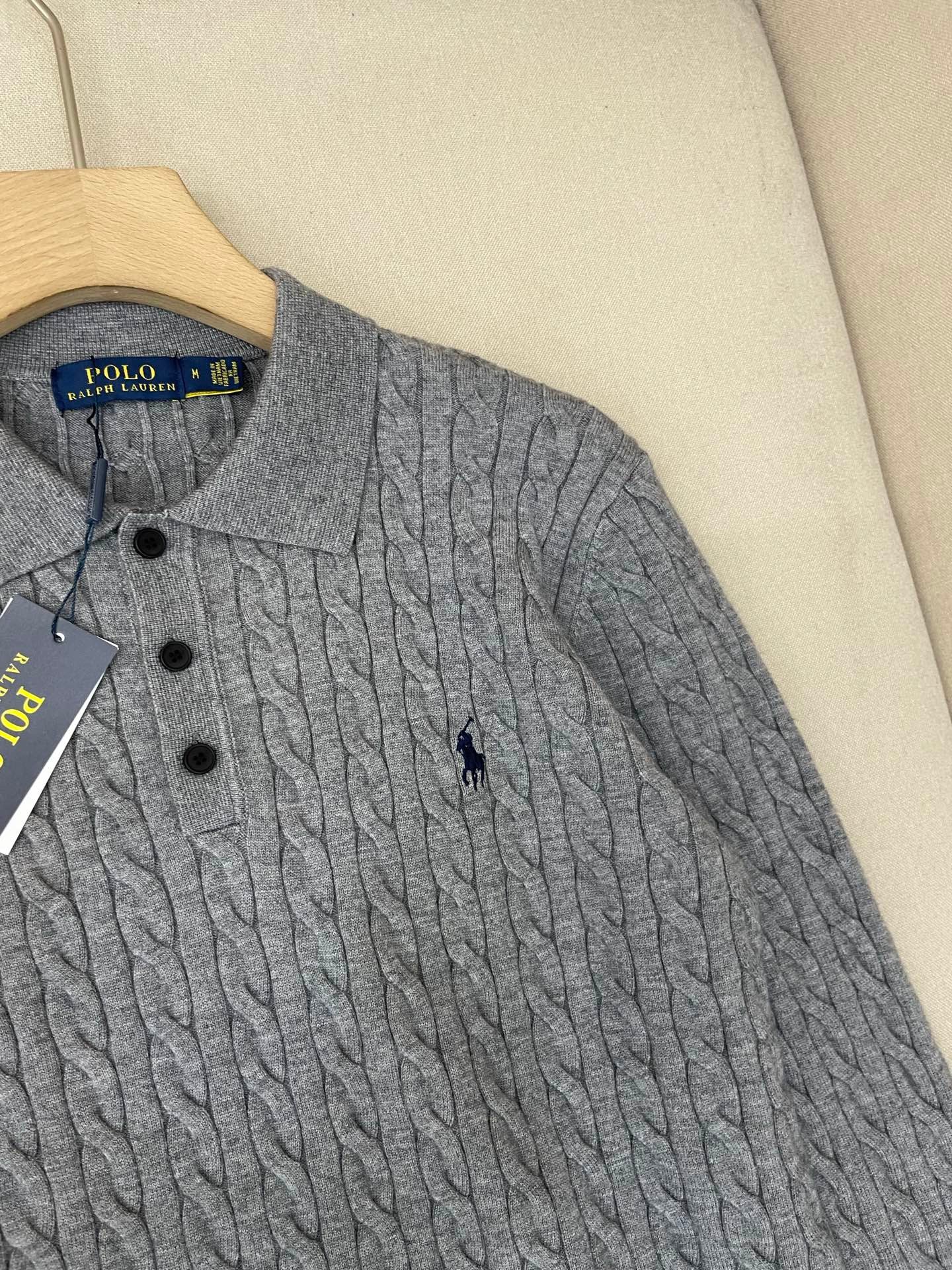 Multi-color Polo Sweatshirt - FashionHype.xyz
