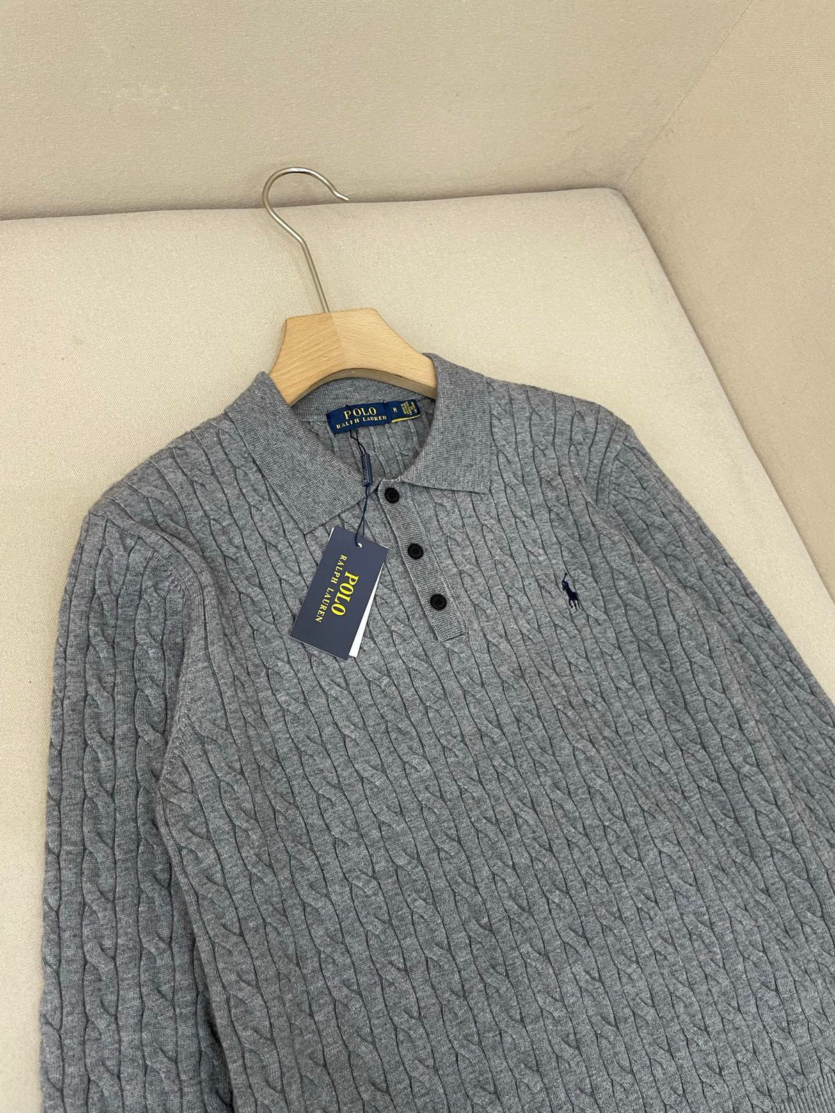 Multi-color Polo Sweatshirt - FashionHype.xyz
