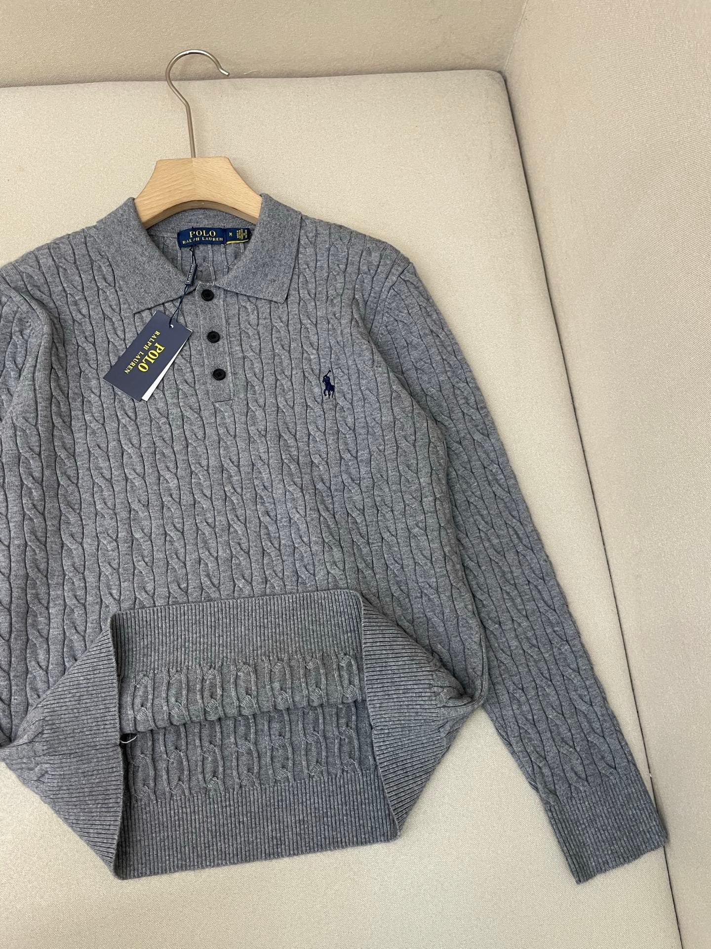 Multi-color Polo Sweatshirt - FashionHype.xyz
