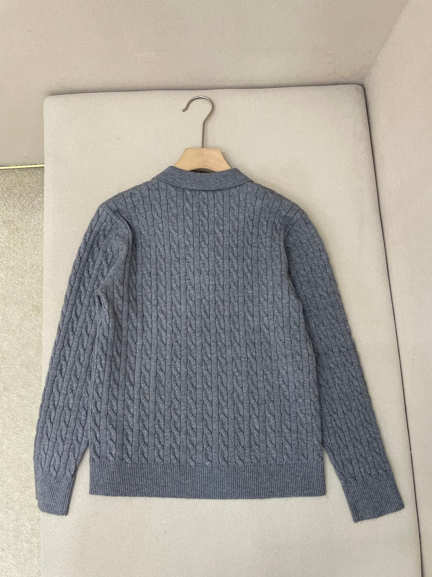 Multi-color Polo Sweatshirt - FashionHype.xyz