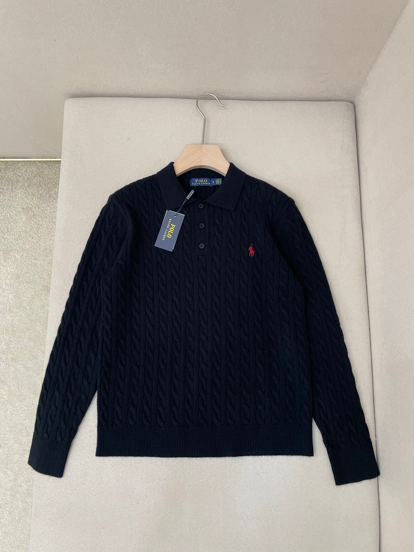 Multi-color Polo Sweatshirt - FashionHype.xyz
