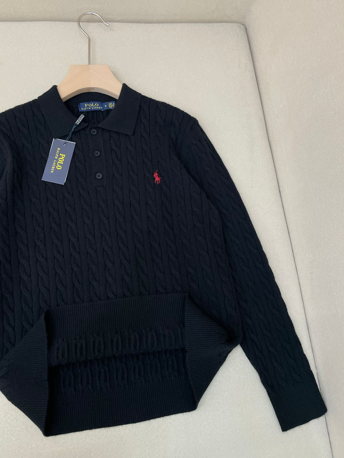 Multi-color Polo Sweatshirt - FashionHype.xyz