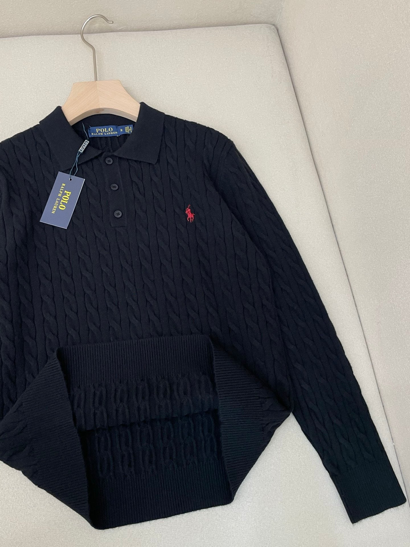 Multi-color Polo Sweatshirt - FashionHype.xyz