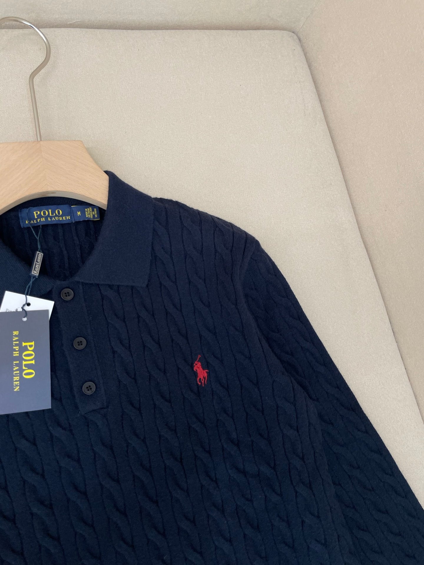 Multi-color Polo Sweatshirt - FashionHype.xyz