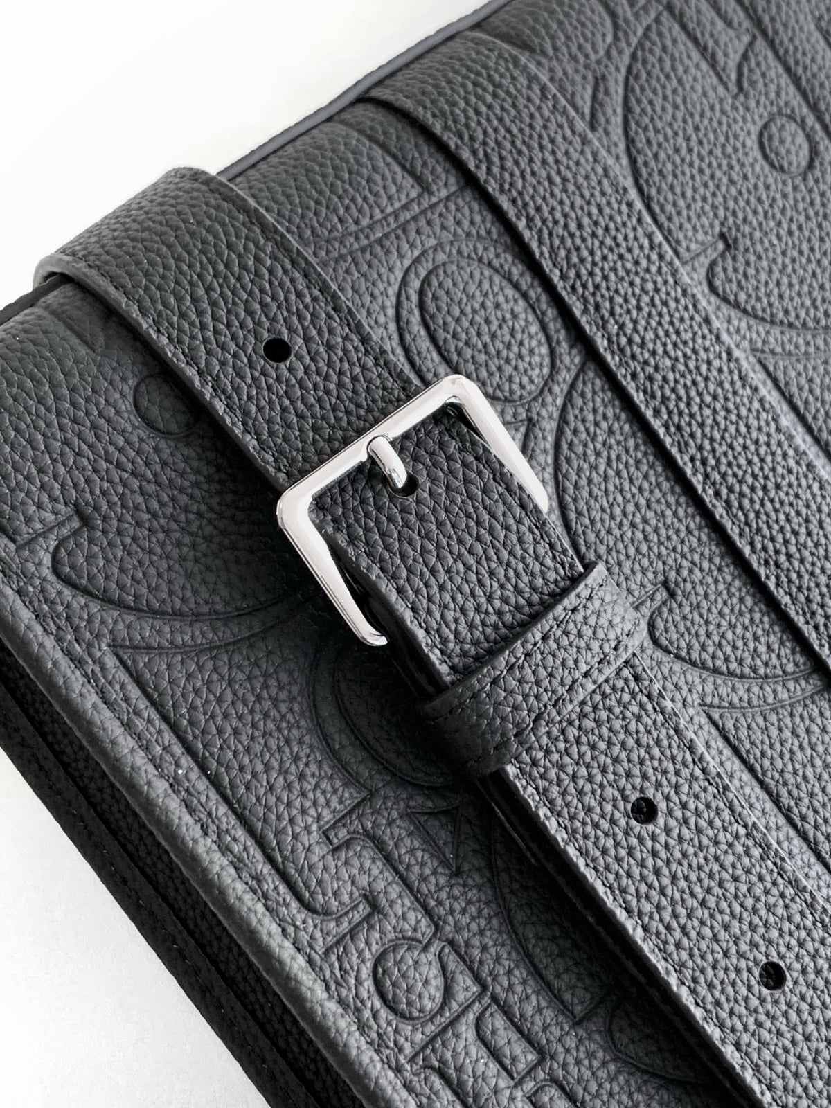 Grey Blue and Black Bag - FashionHype.xyz