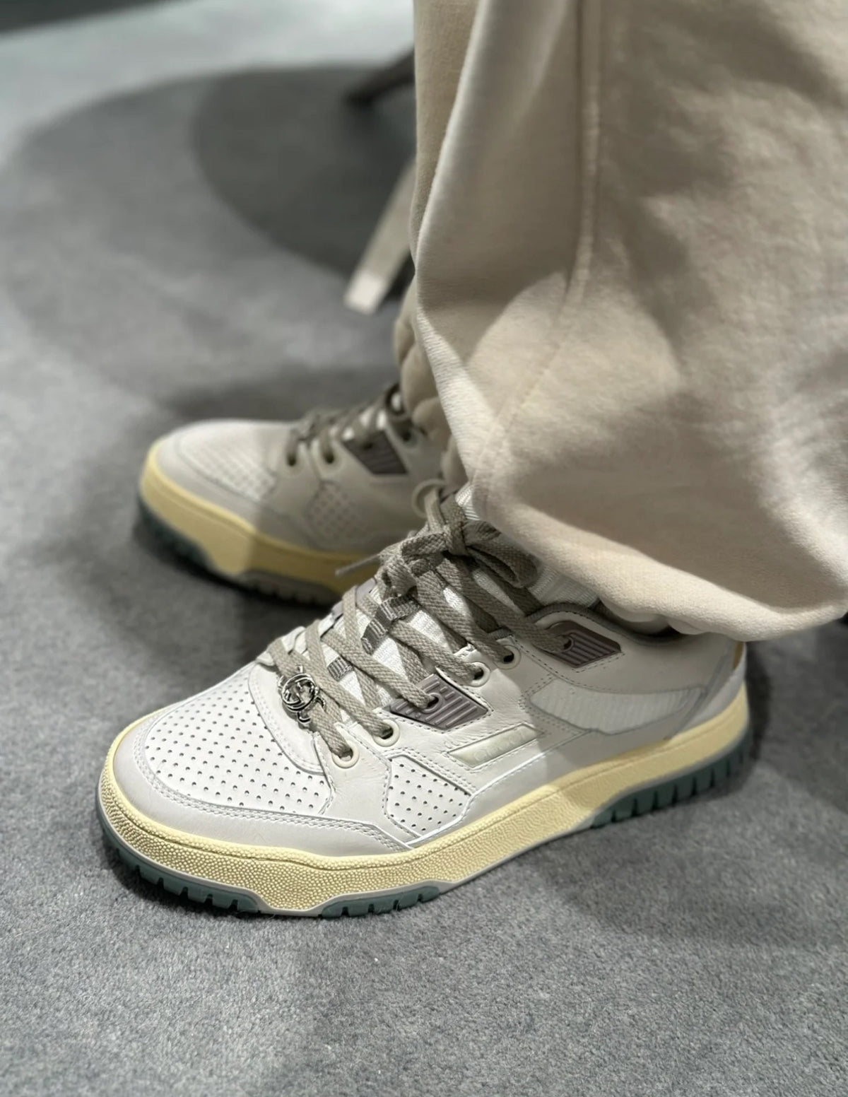 White grey Shoes - FashionHype.xyz