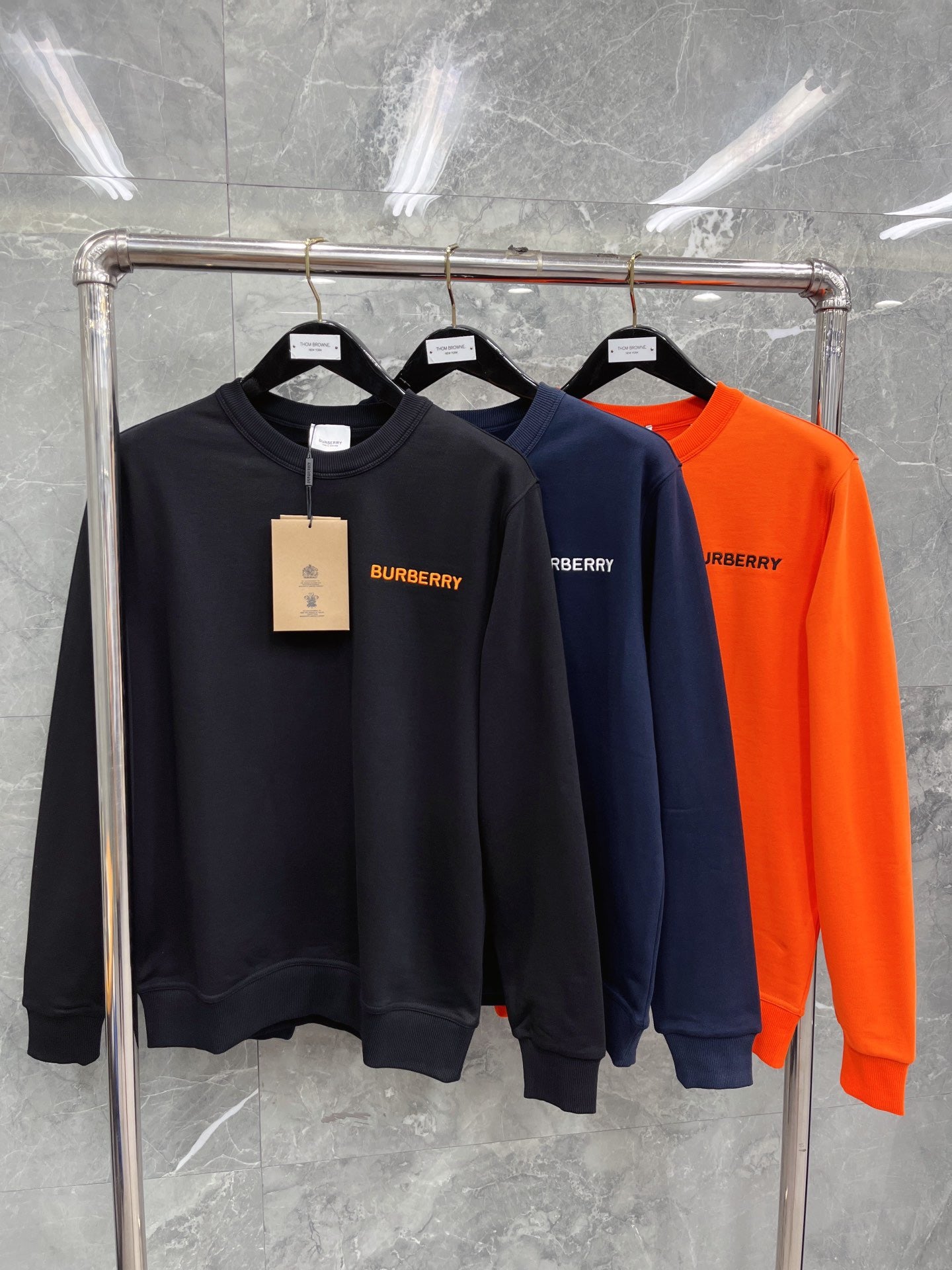 Black, Dark blue and Orange Jersey - FashionHype.xyz
