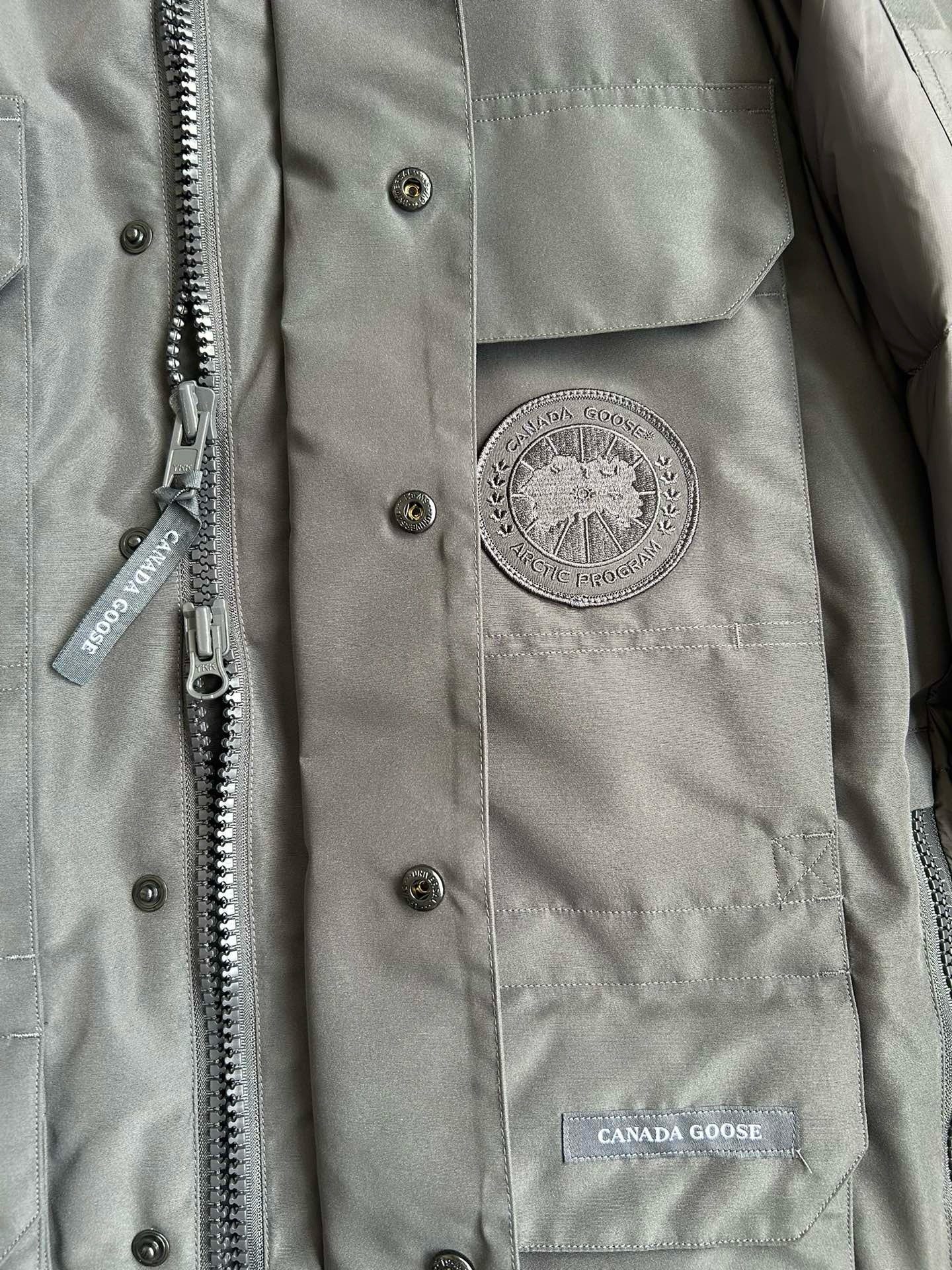 White, Grey and Black Jacket - FashionHype.xyz