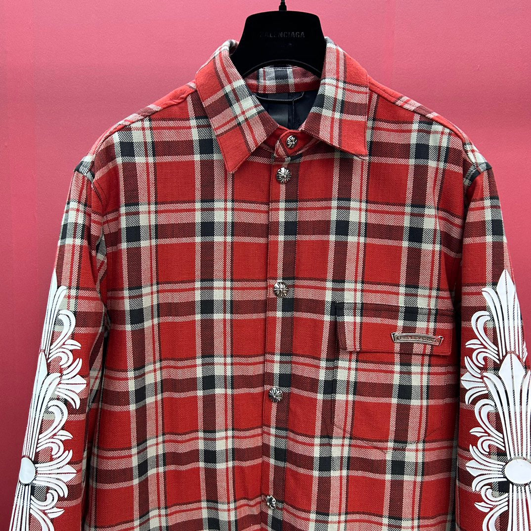 Multi-color Shirt - Size L, Red