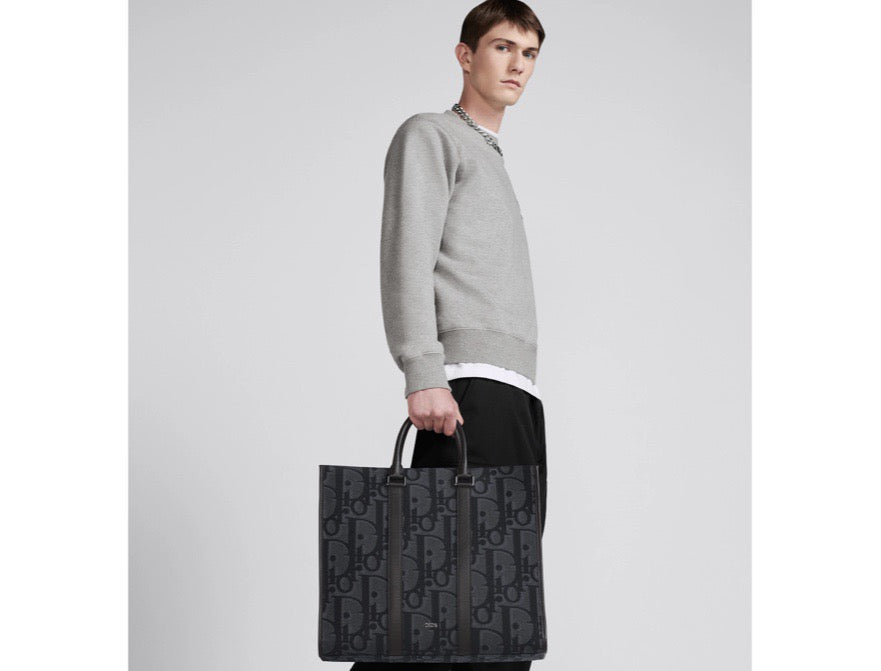Blue and Black grey Bag - FashionHype.xyz