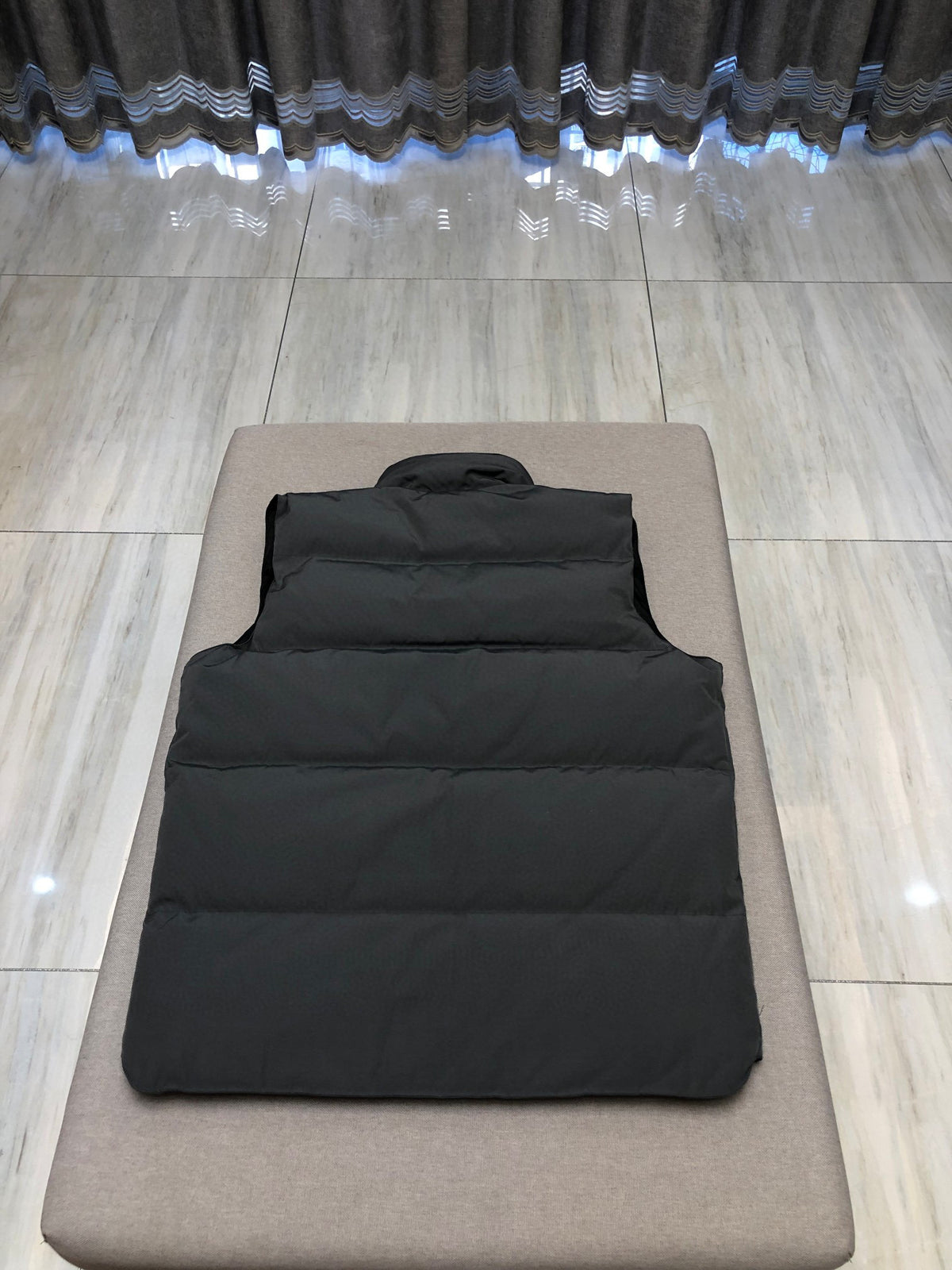 Sky blue, Grey and White Vest - FashionHype.xyz