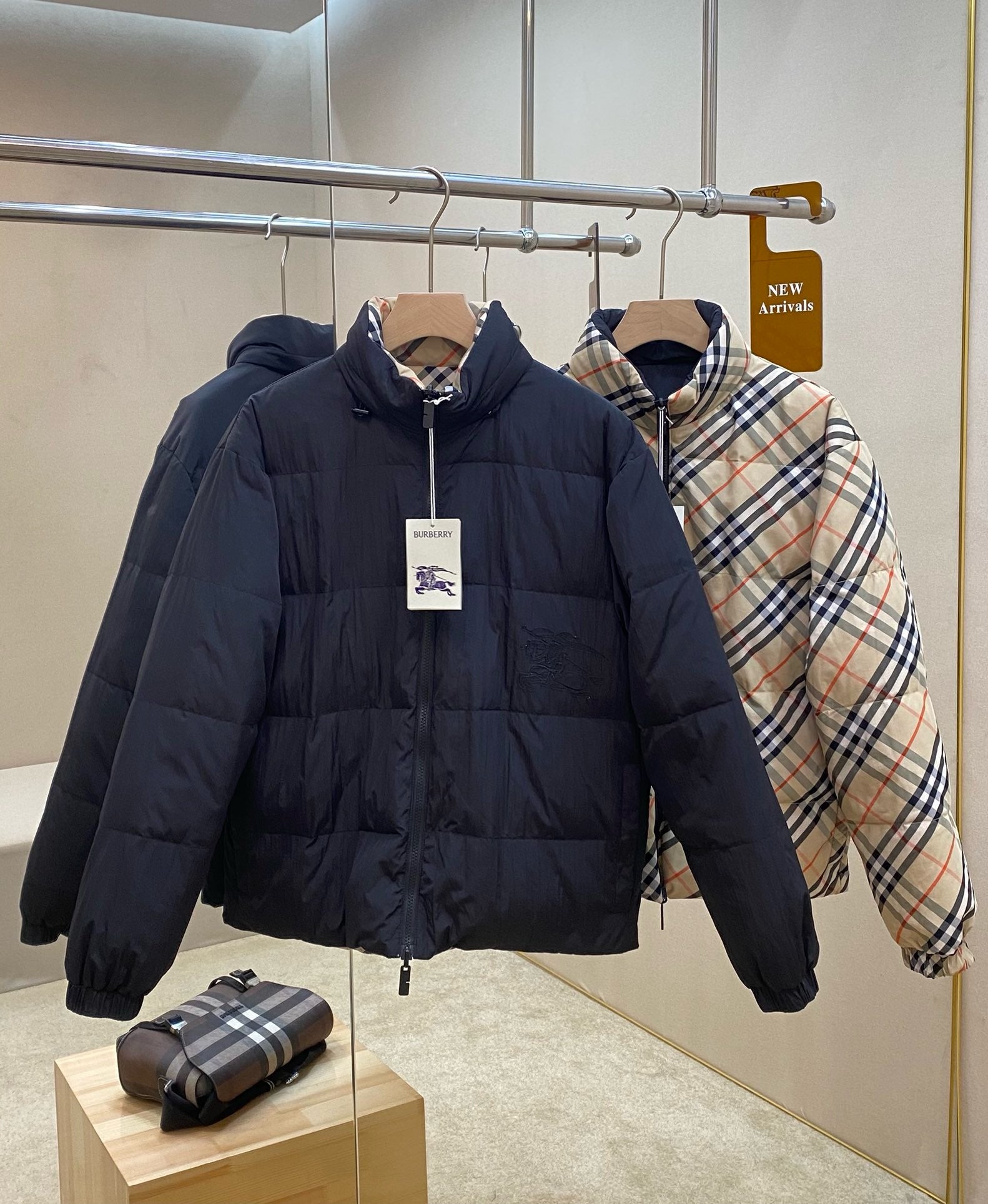 Mehrfarbige Jacke