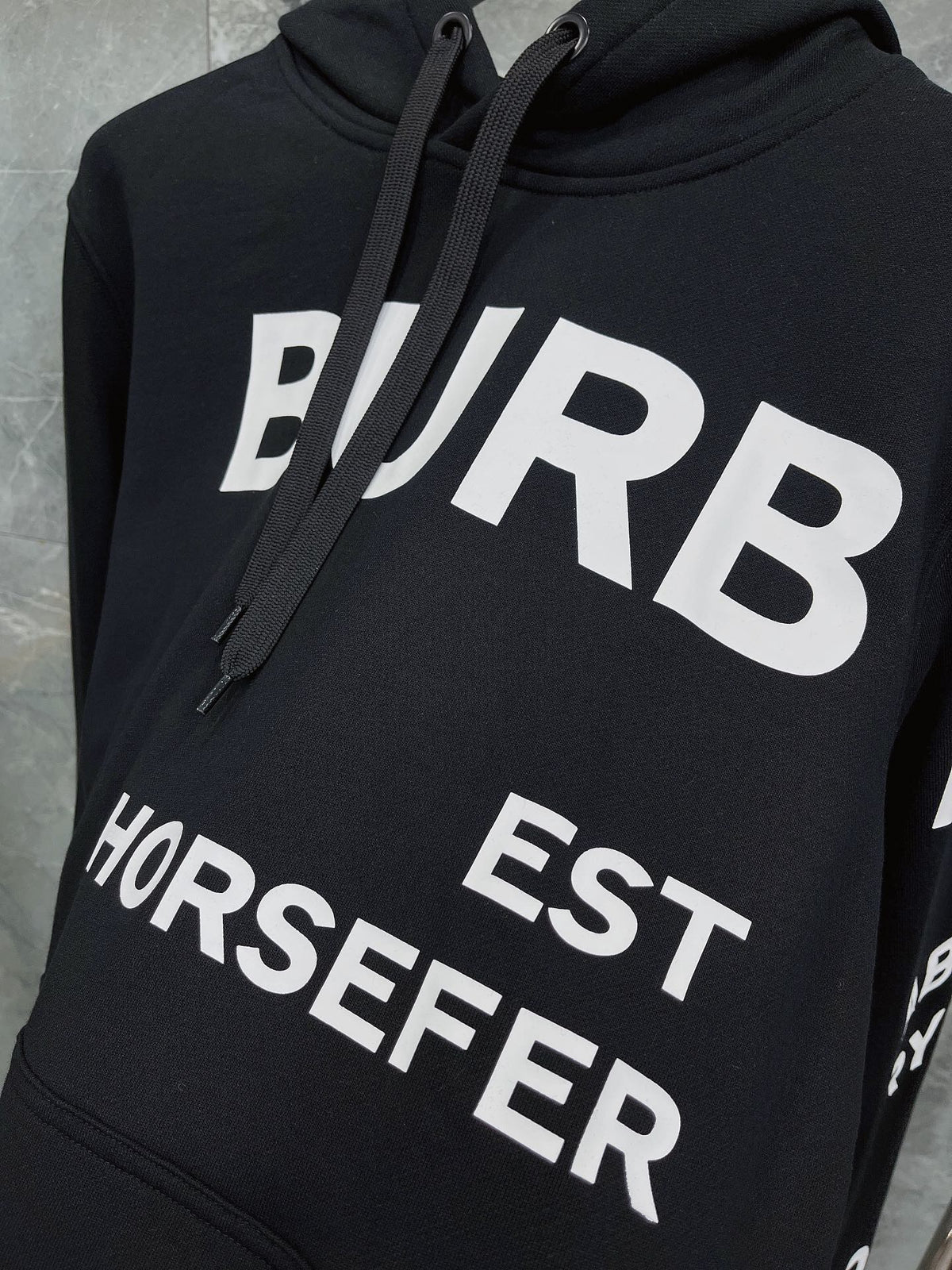 Black, Light orange and White Hoodie - FashionHype.xyz