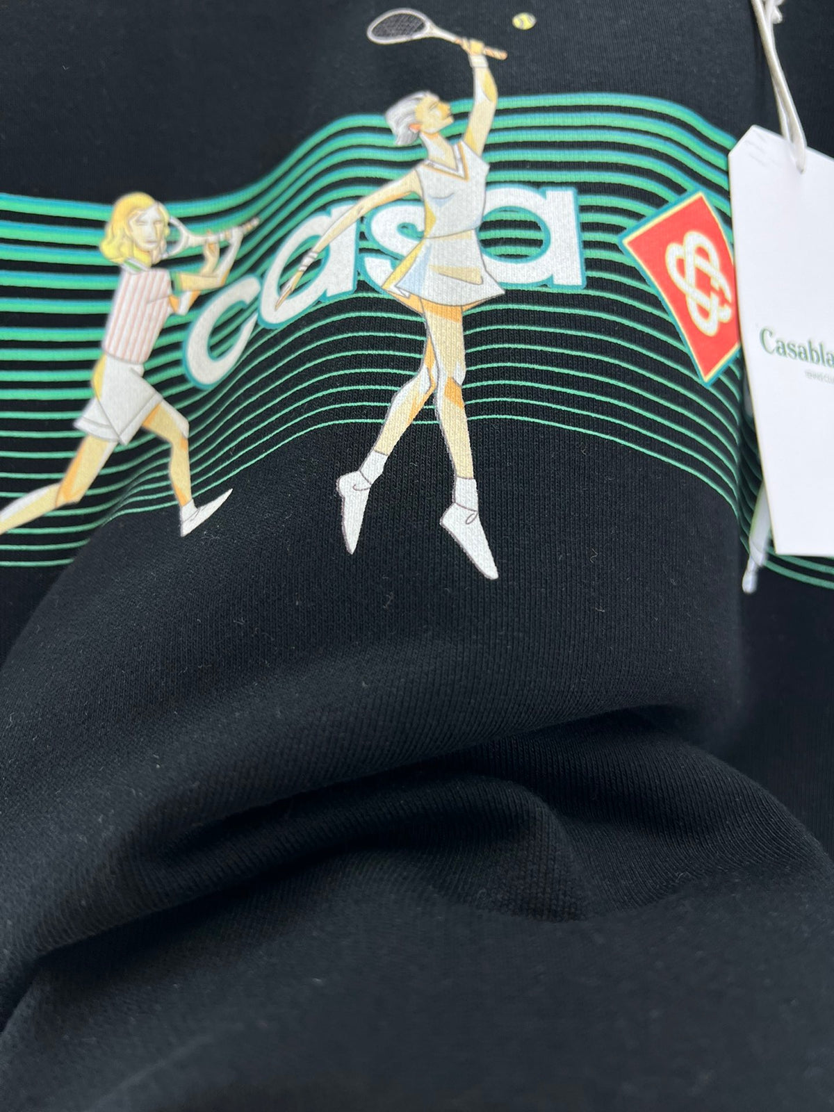 Sudadera en blanco y negro