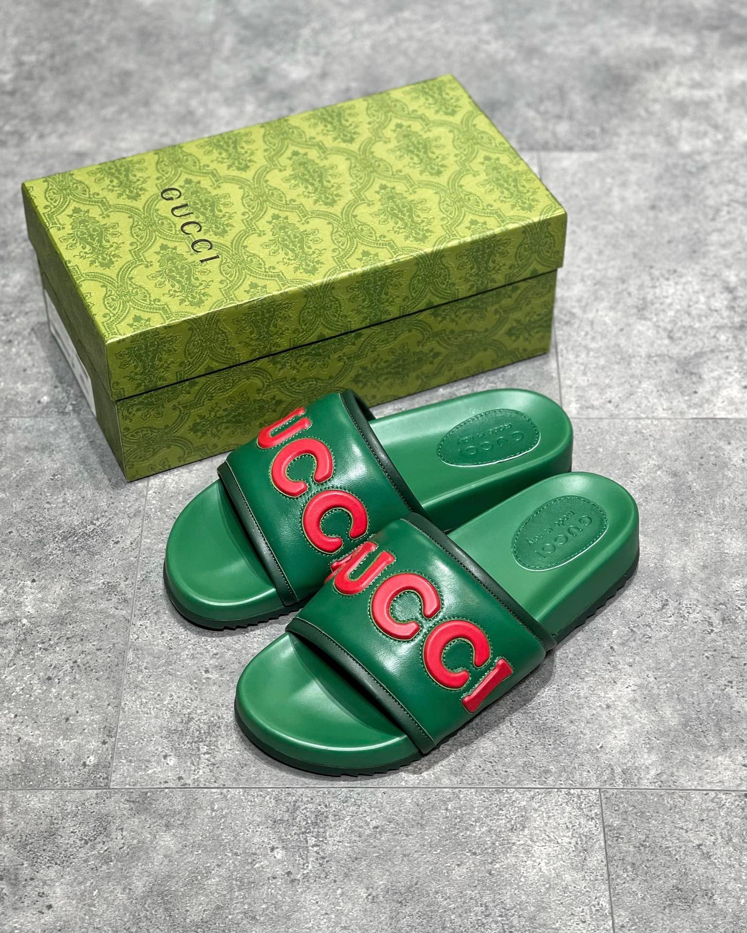 Black and Green Shoes - FashionHype.xyz