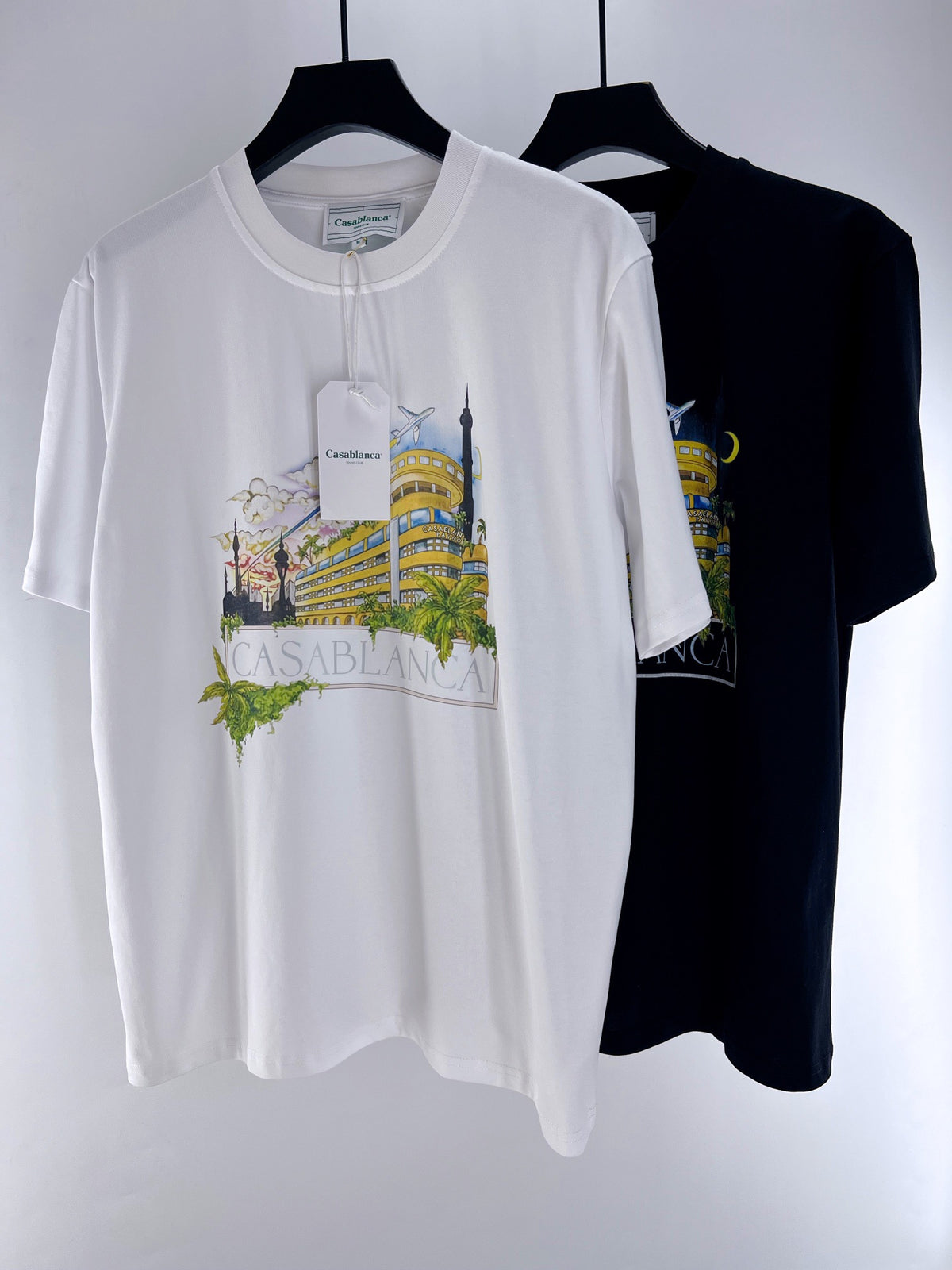Blue and White T-shirt - FashionHype.xyz