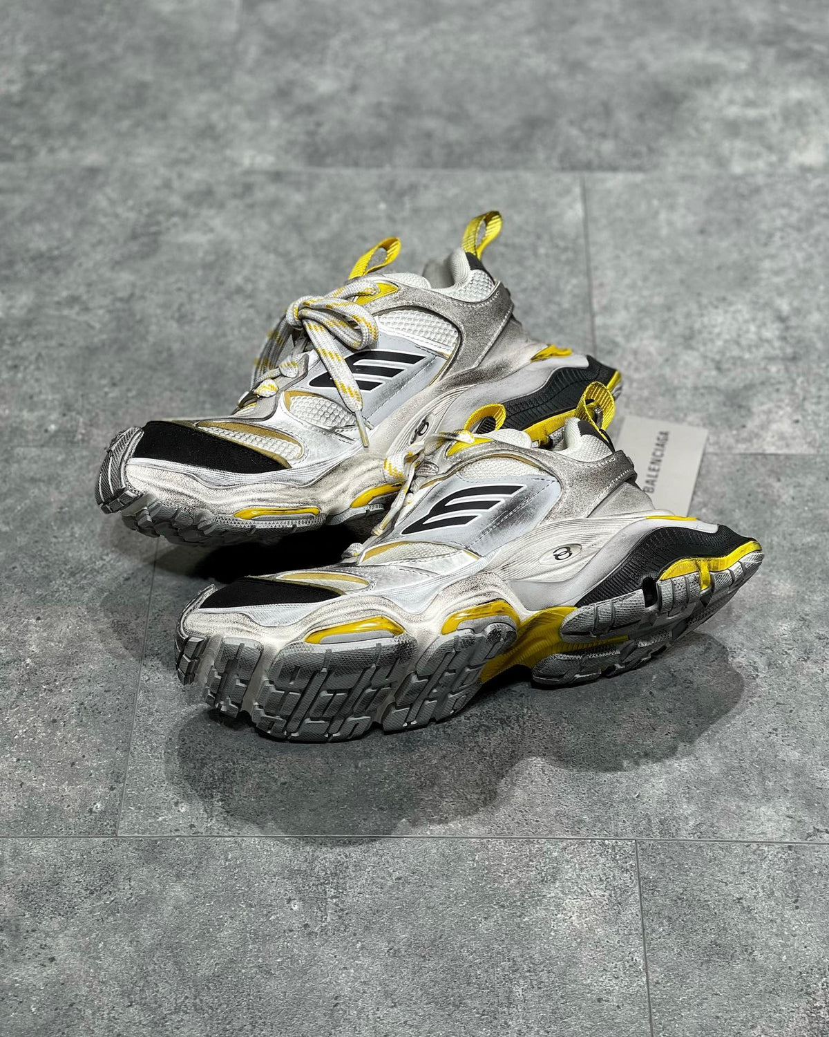 Silvery yellow Shoes - FashionHype.xyz