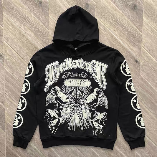 Sudadera negra con pantalón