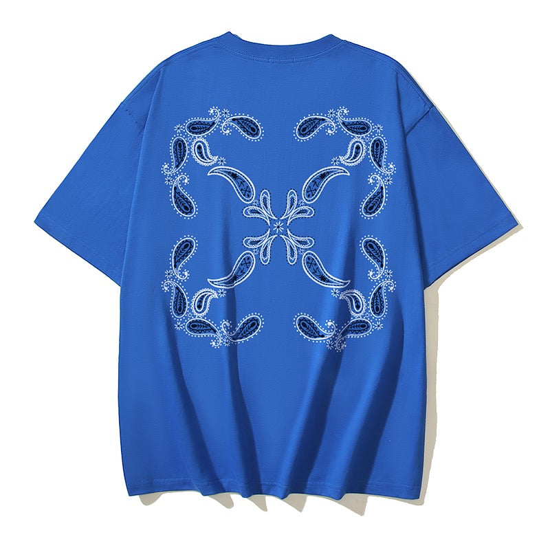 Blue and Black T-shirt