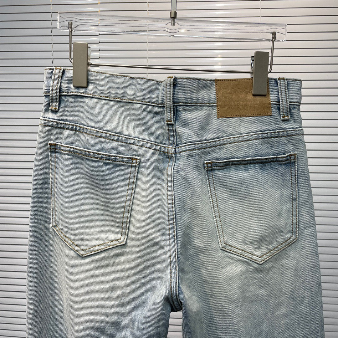 Grey blue Pant - FashionHype.xyz