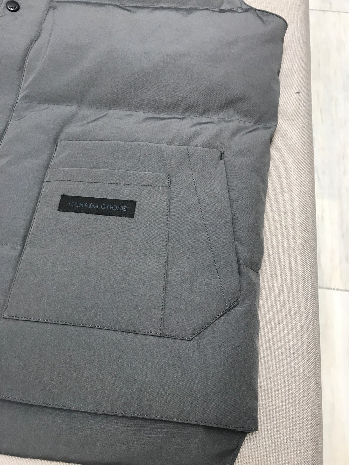 Sky blue, Grey and White Vest - FashionHype.xyz