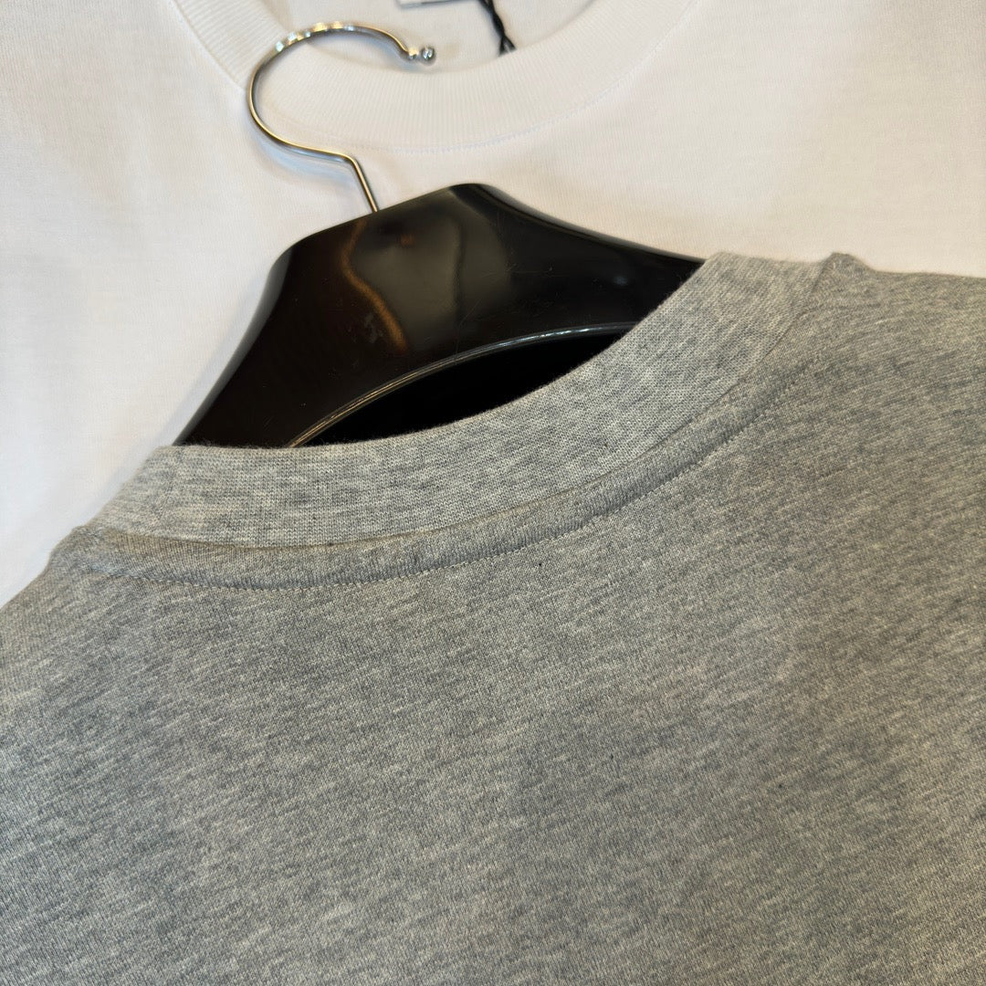 Black,White,Khaki and Grey T-shirt - FashionHype.xyz