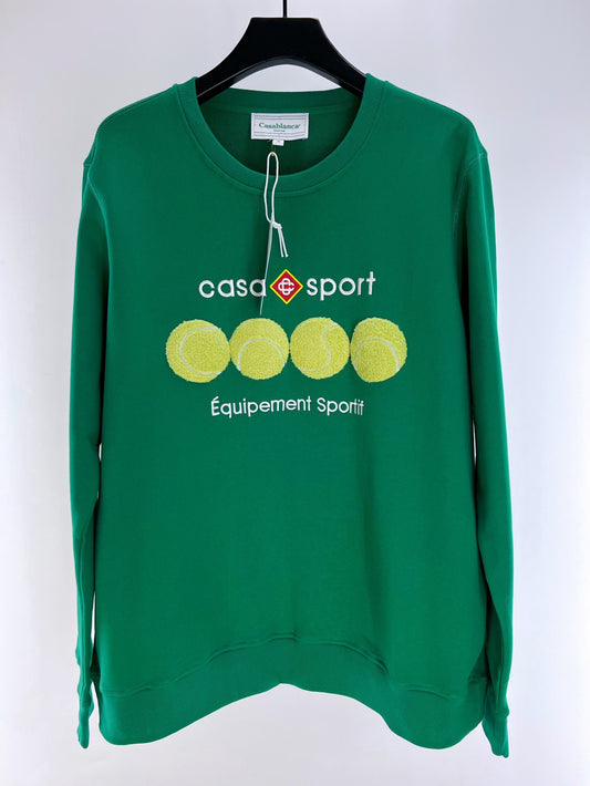 Sudadera azul y verde